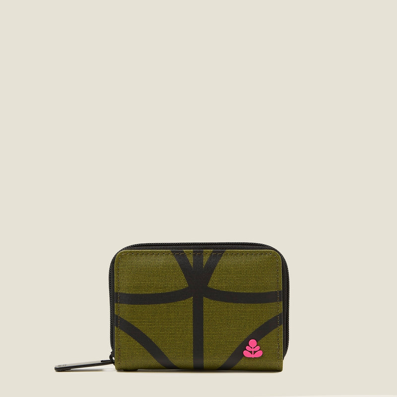 Remember Me Purse - Giant Linear Stem Olive