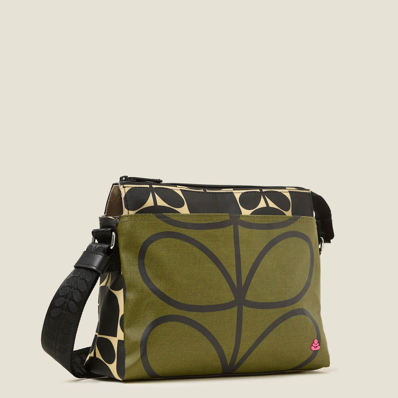 Fielder Crossbody - Multi Olive