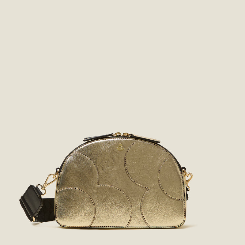 Luna Crossbody - Spot Flower Gold