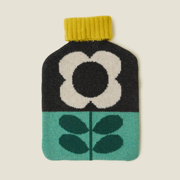 Hot Water Bottle Cover - Flower Stem Jewel