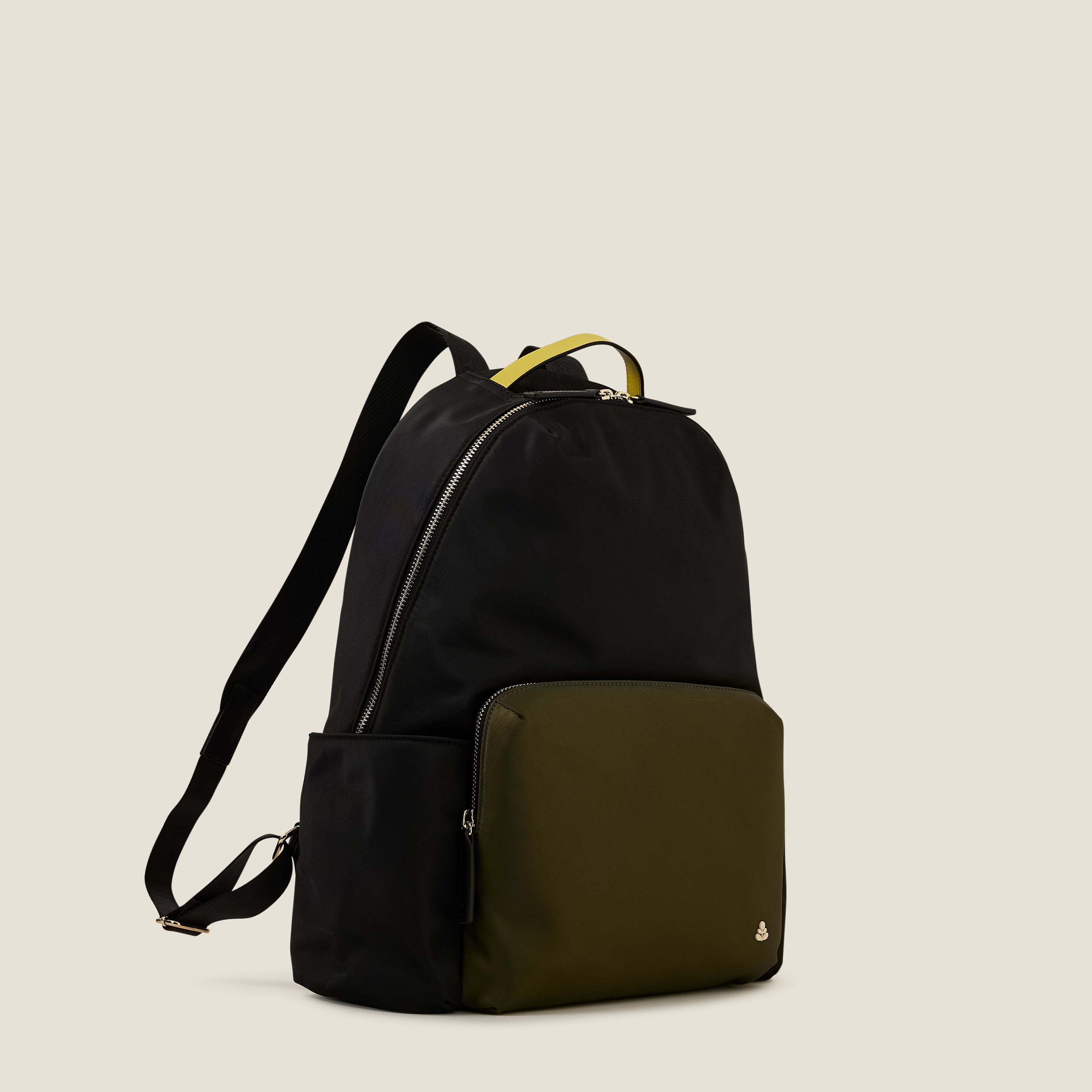 Colourblock Backpack - Black