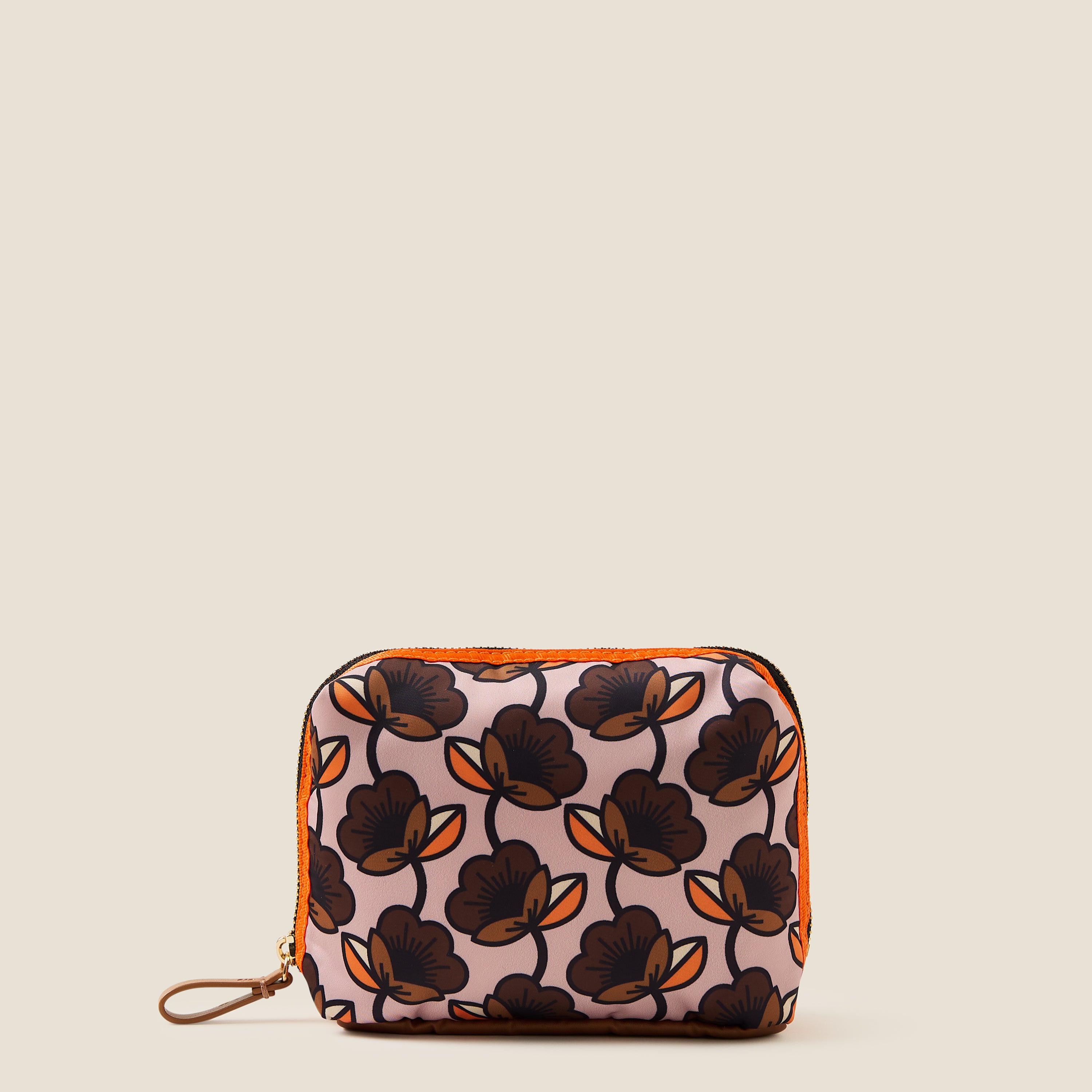 Medium Pouch - Passion Flower Tea Rose