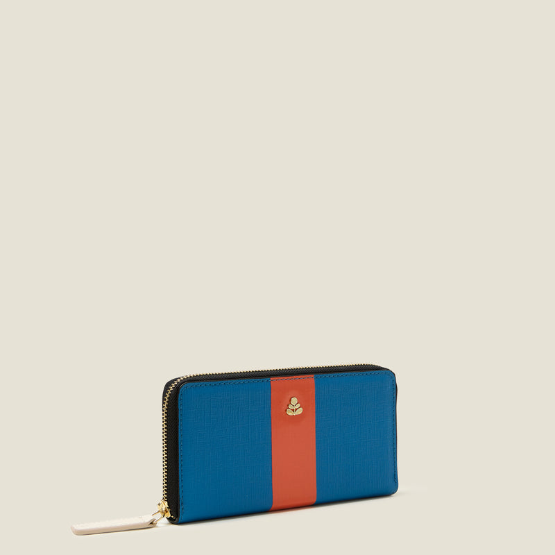 Forget Me Not Wallet - Colour Block True Blue