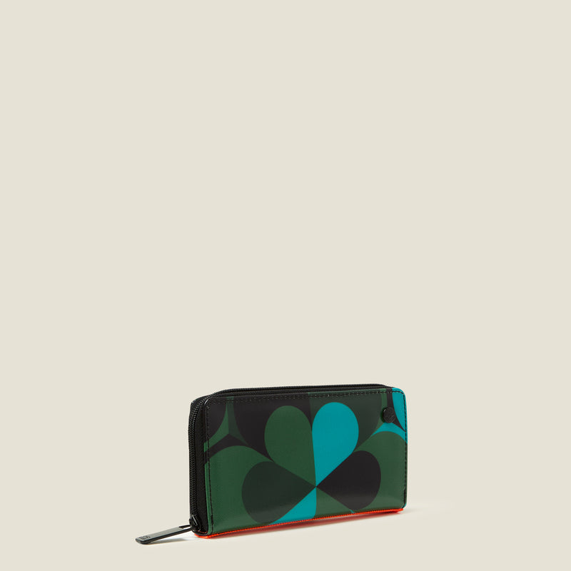 Forget Me Not Wallet - Kaleidoscope Emerald