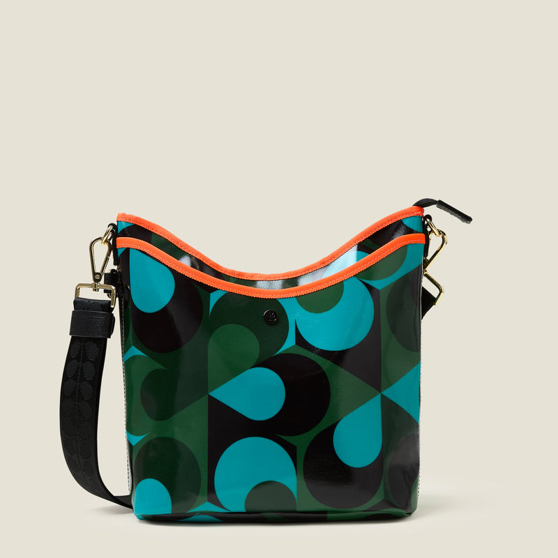 Cross Carry Crossbody - Kaleidoscope Emerald