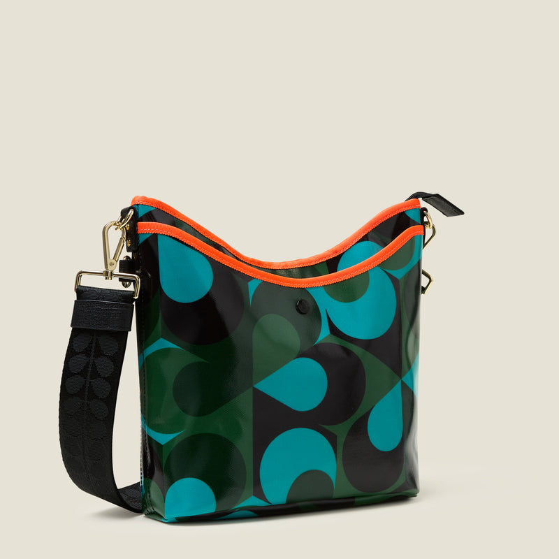 Cross Carry Crossbody - Kaleidoscope Emerald