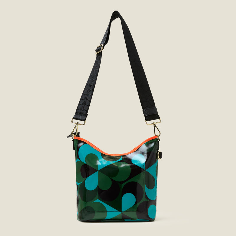 Cross Carry Crossbody - Kaleidoscope Emerald