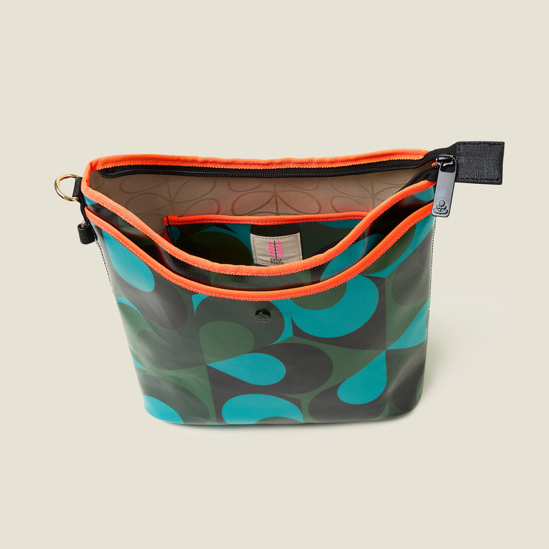 Cross Carry Crossbody - Kaleidoscope Emerald