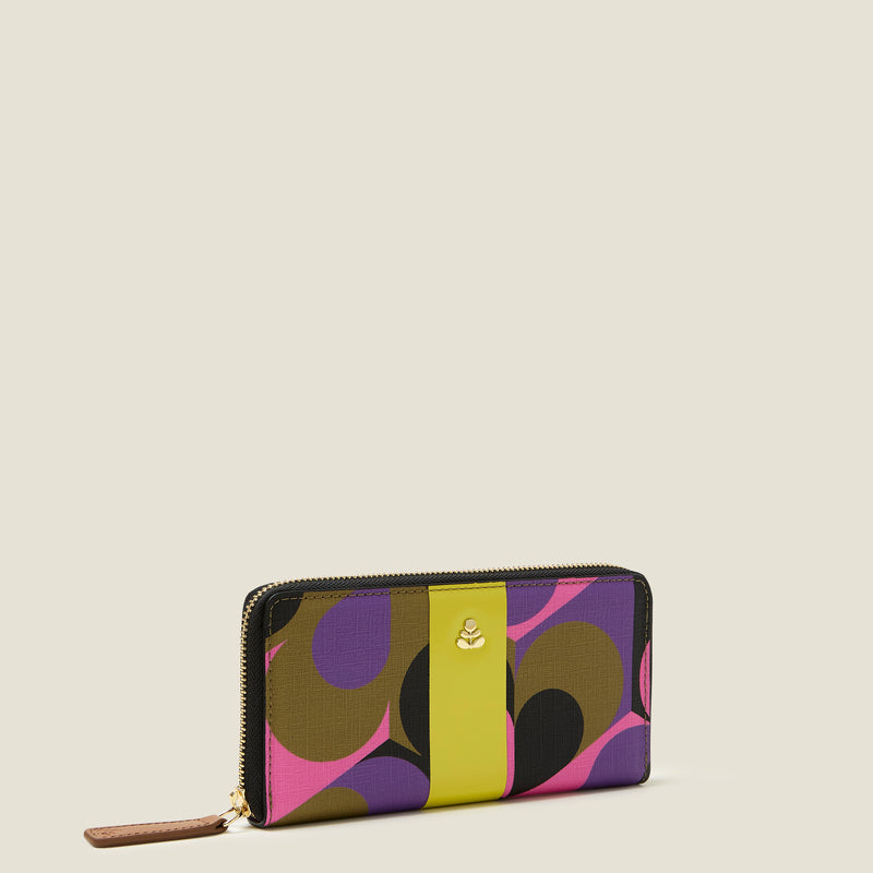 Forget Me Not Wallet - Kaleidoscope Violet