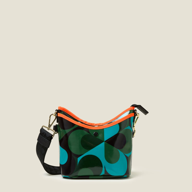 Carrymin Crossbody - Kaleidoscope Emerald