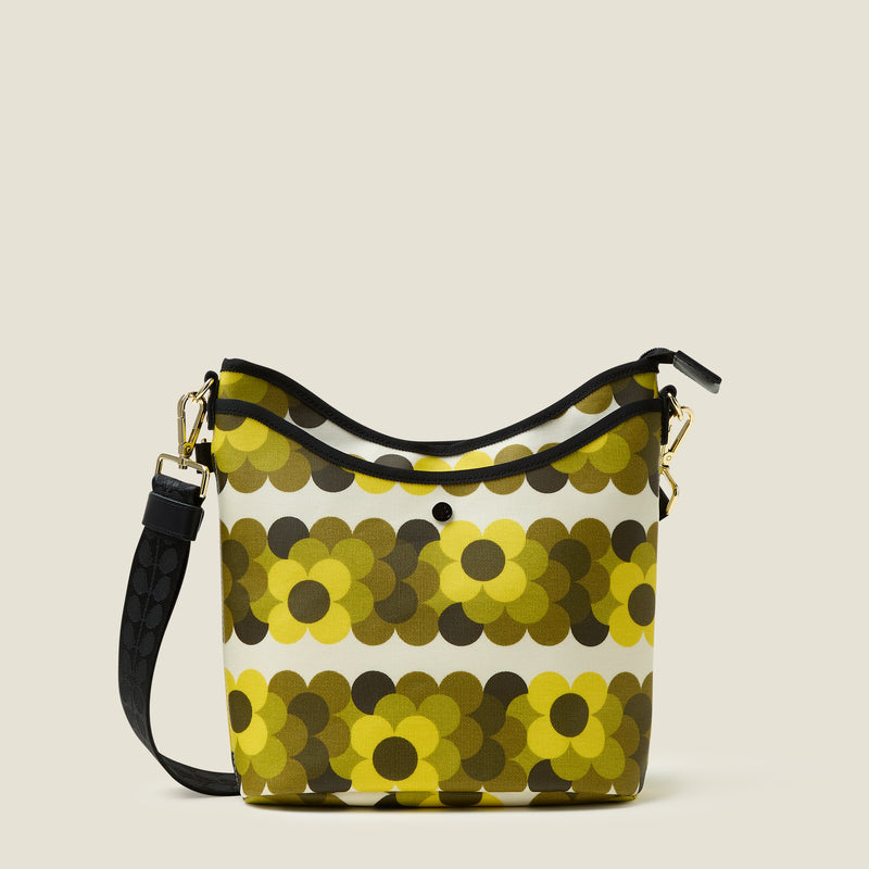 Cross Carry Crossbody - Retro Flower Yellow