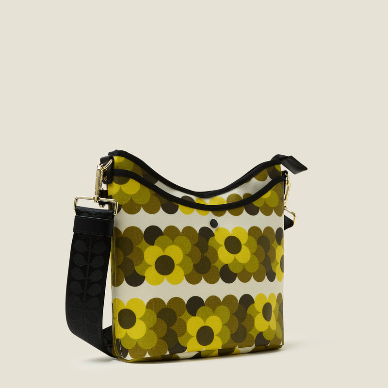 Cross Carry Crossbody - Retro Flower Yellow