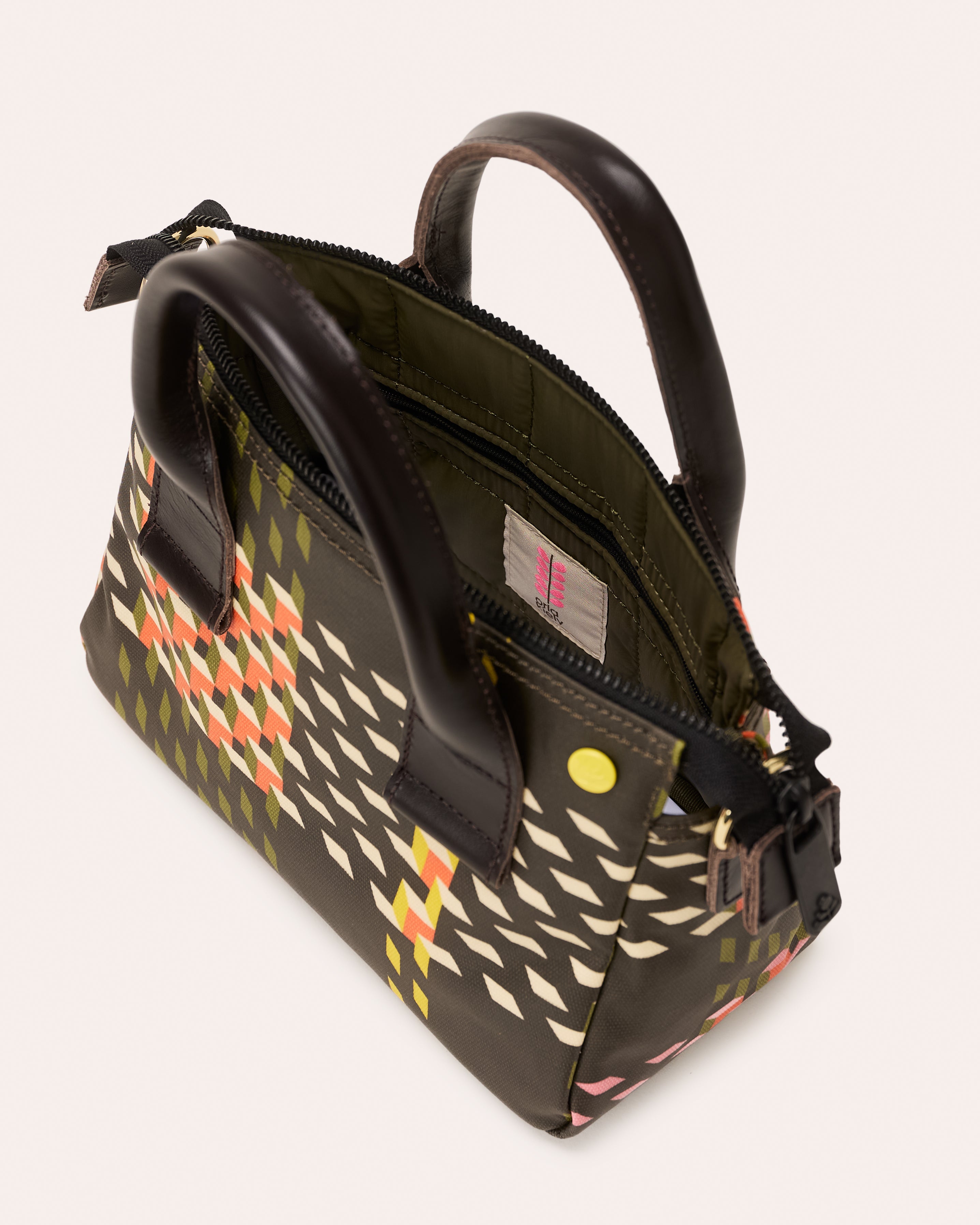 Mini Fielder - Cubic Check Cocoa