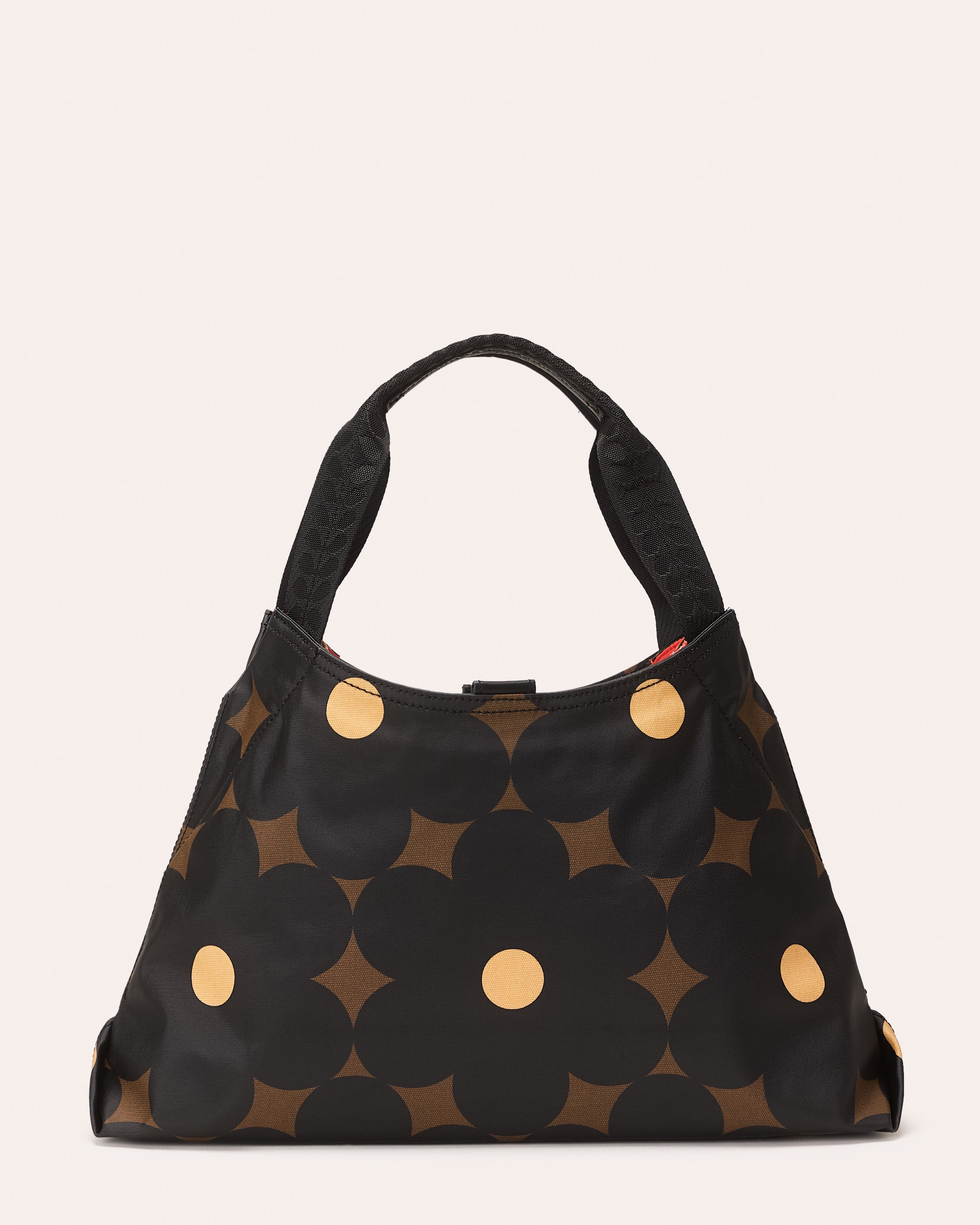 Classic Shoulder Bag - Flower Power Ebony