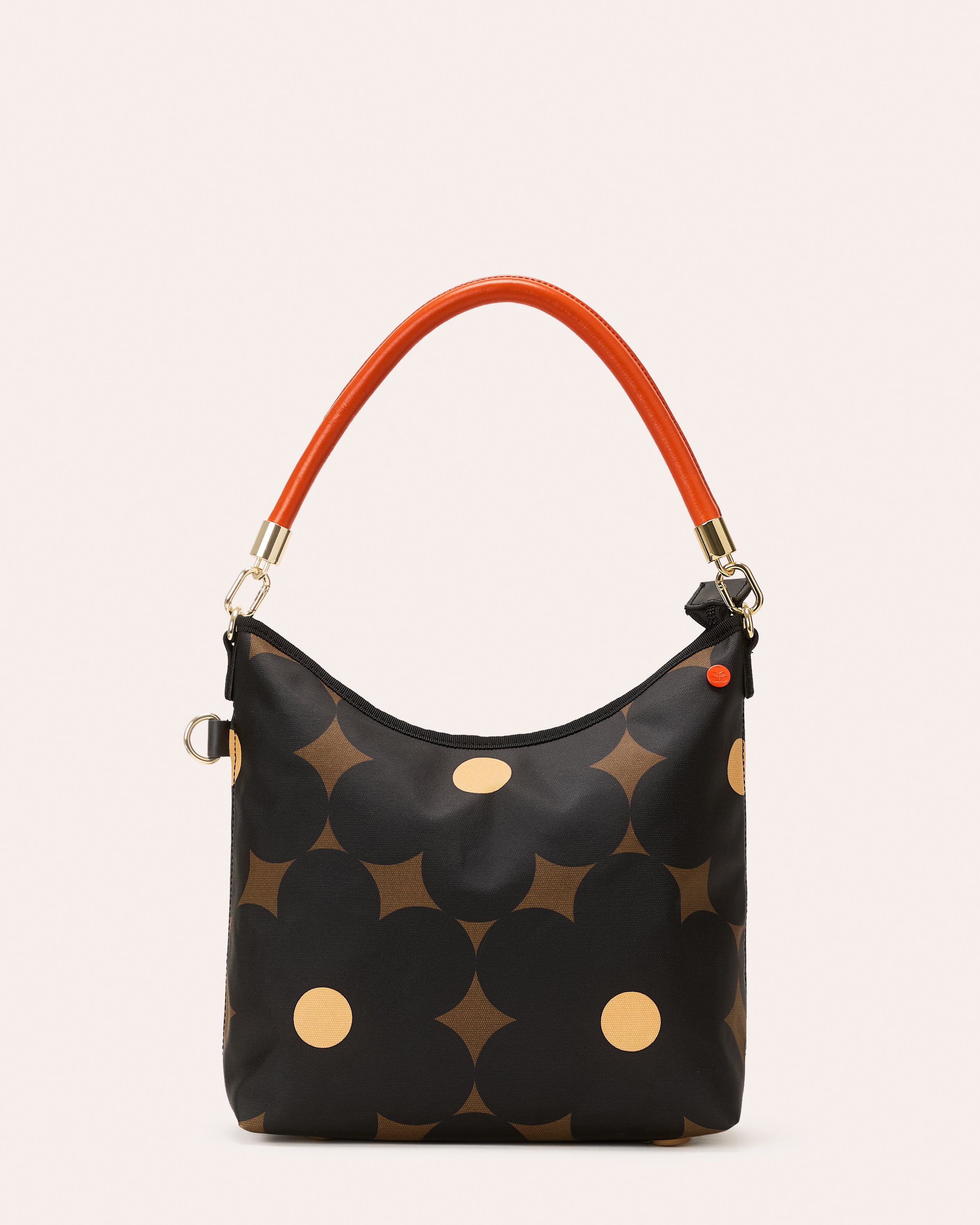 Cross Carry Shoulder Bag - Flower Power Ebony