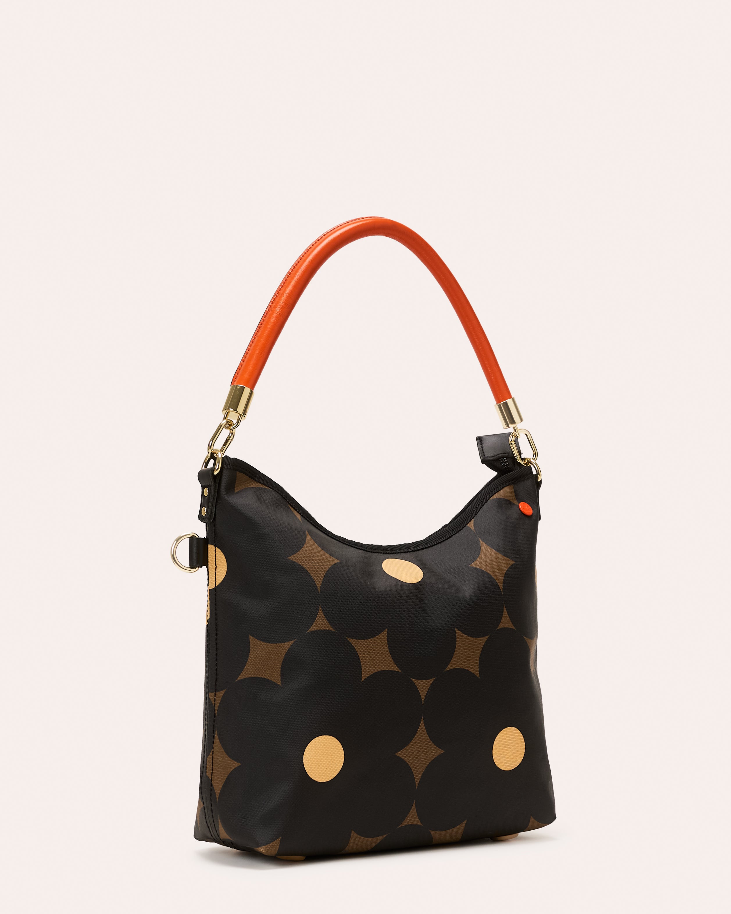 Leather Shoulder Strap - Orange