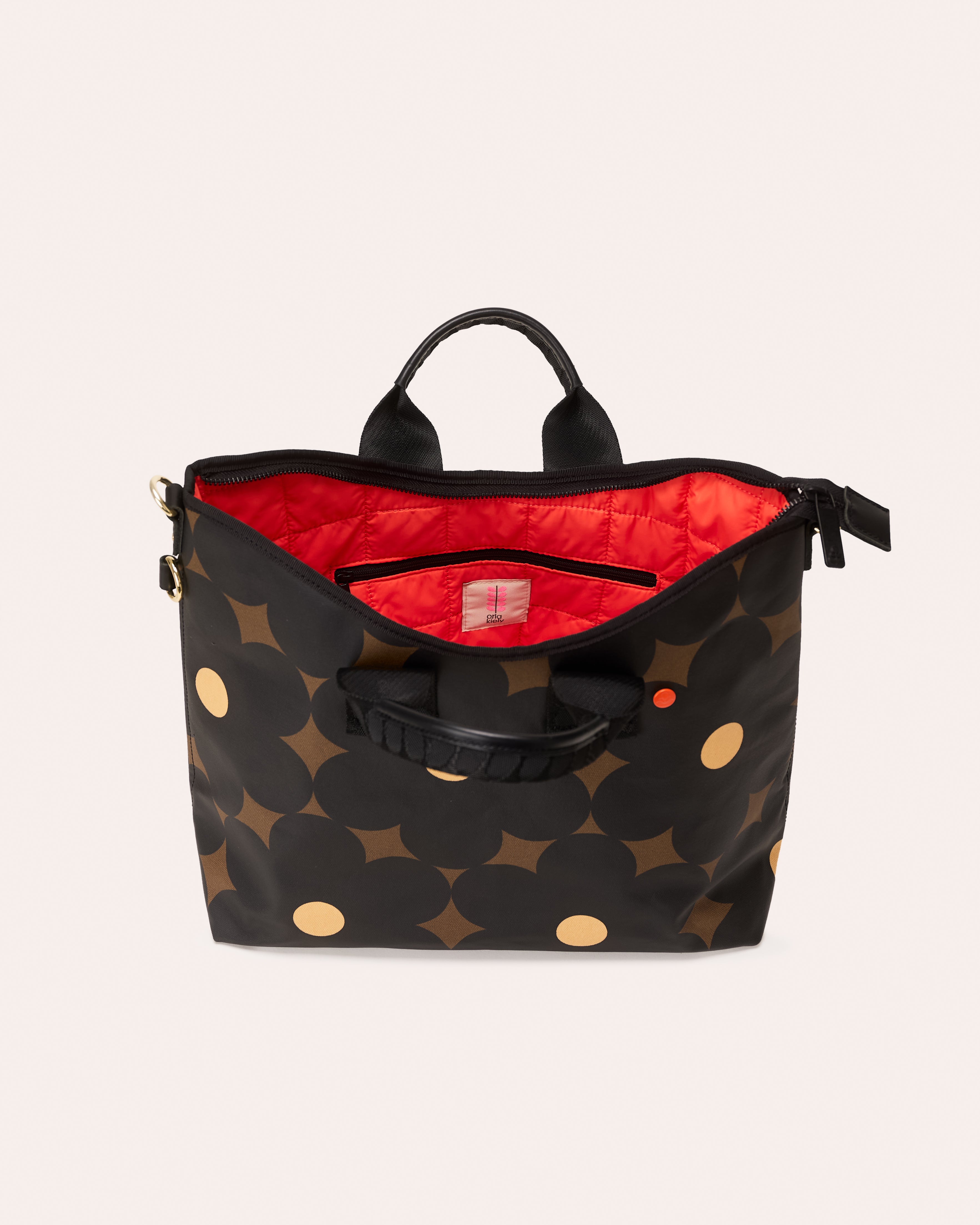 Carry Grab Crossbody - Flower Power Ebony