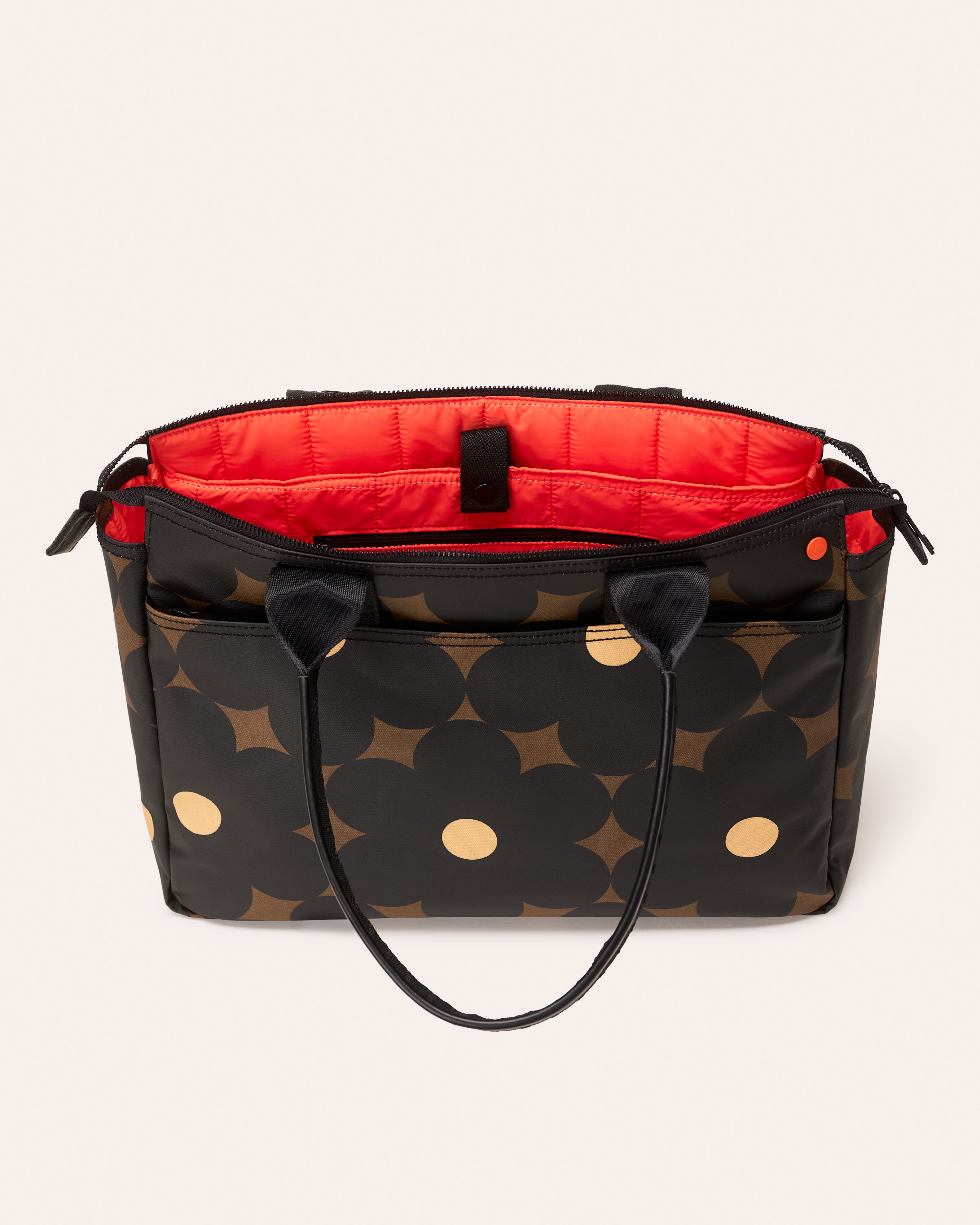 Walker Tote - Flower Power Ebony