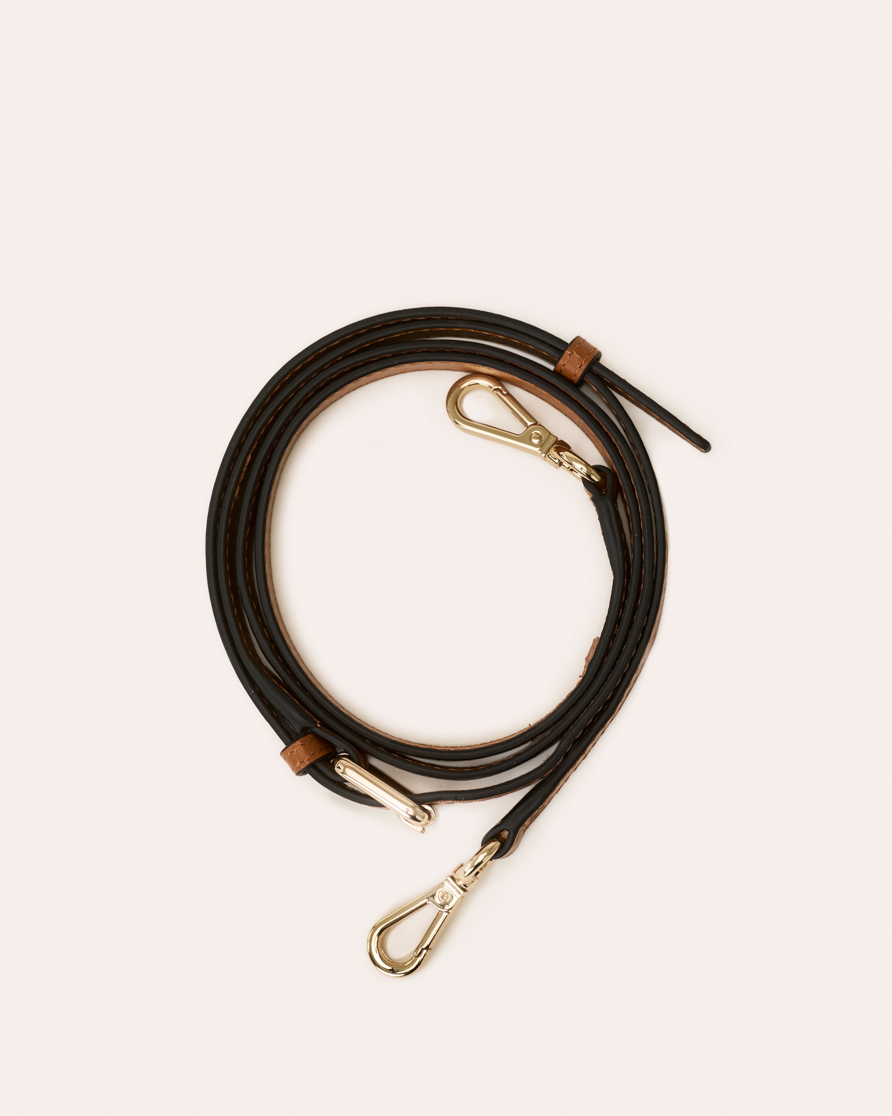 Leather Crossbody Strap - Tan