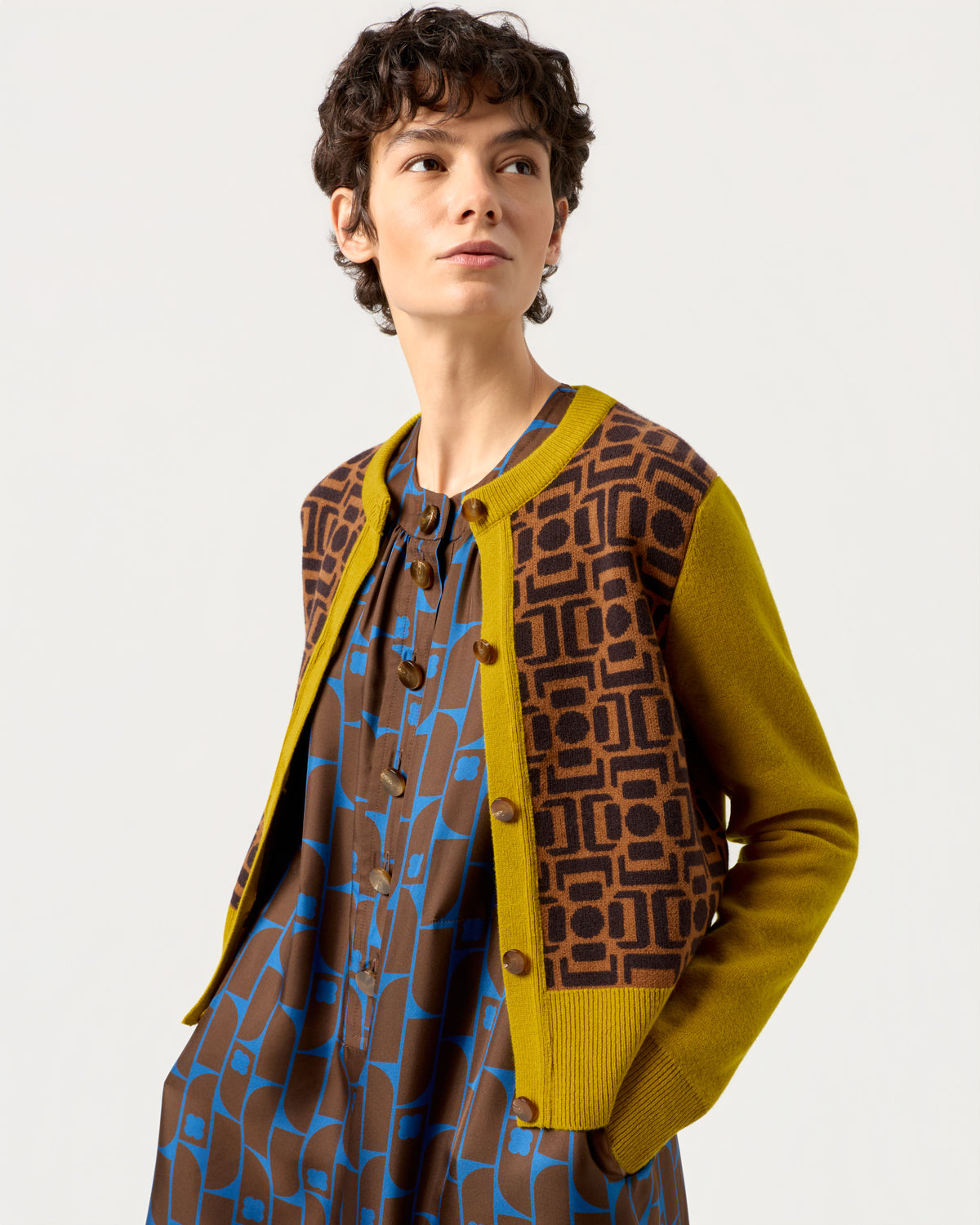Bob Cardigan - Turmeric/Caramel