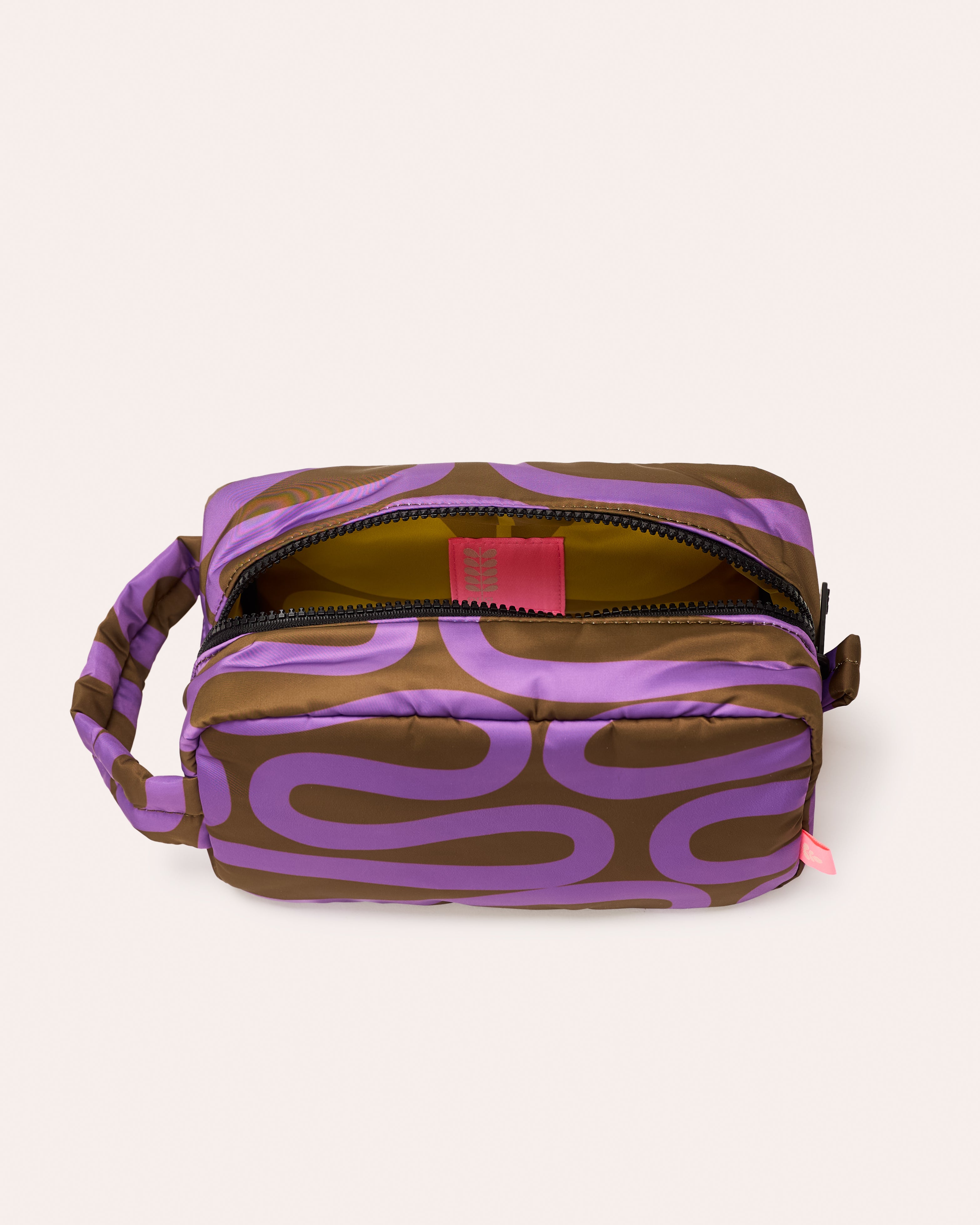 Puffy Large Wash Bag - Noodle Heather