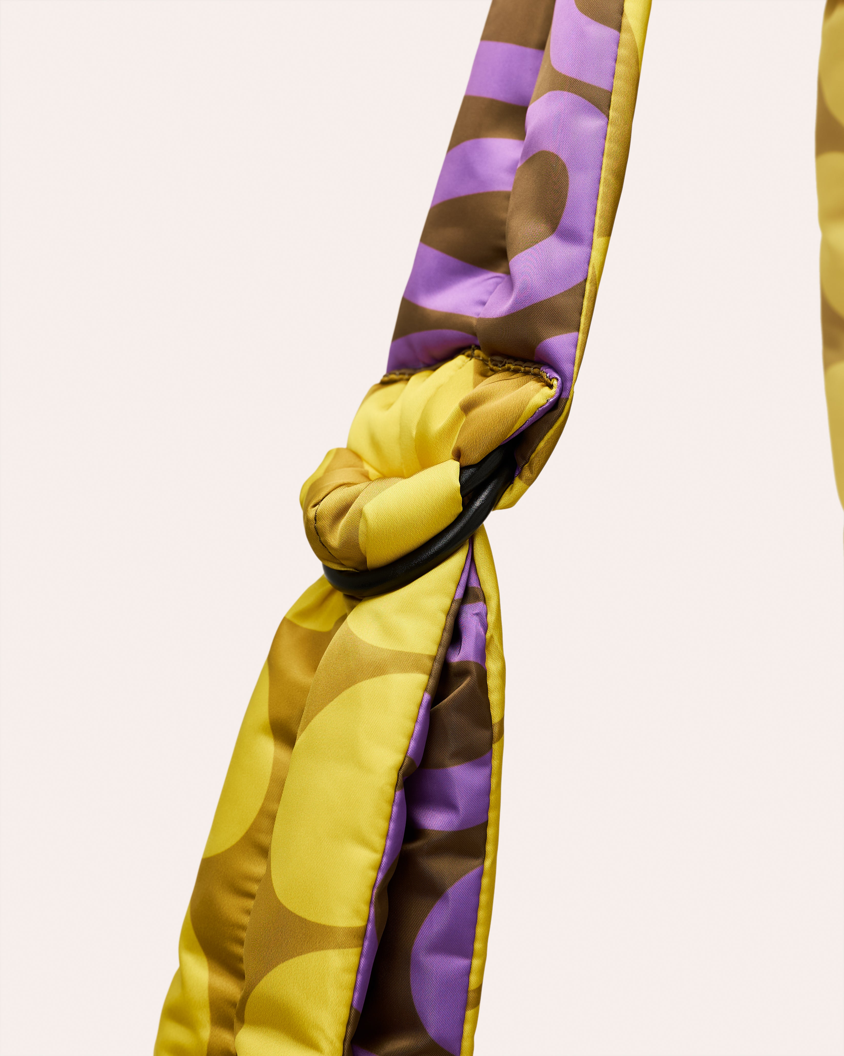 Reversible Puffy Crossbody - Solid Stem Gorse and Heather