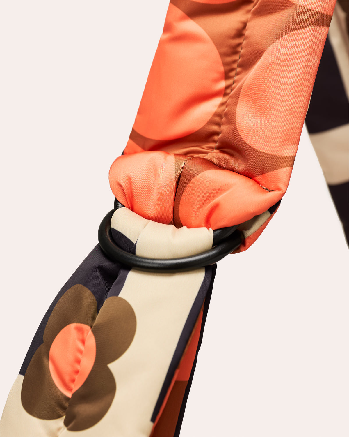 Reversible Puffy Crossbody - Solid Stem Marmalade and Clementine