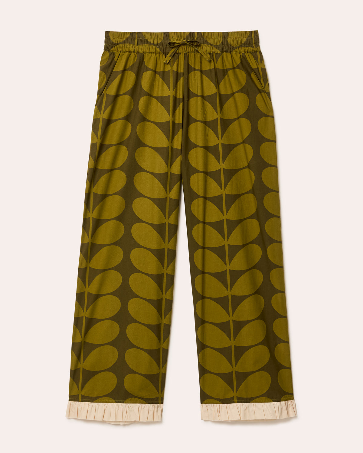 Pyjama Set - Solid Stem Khaki