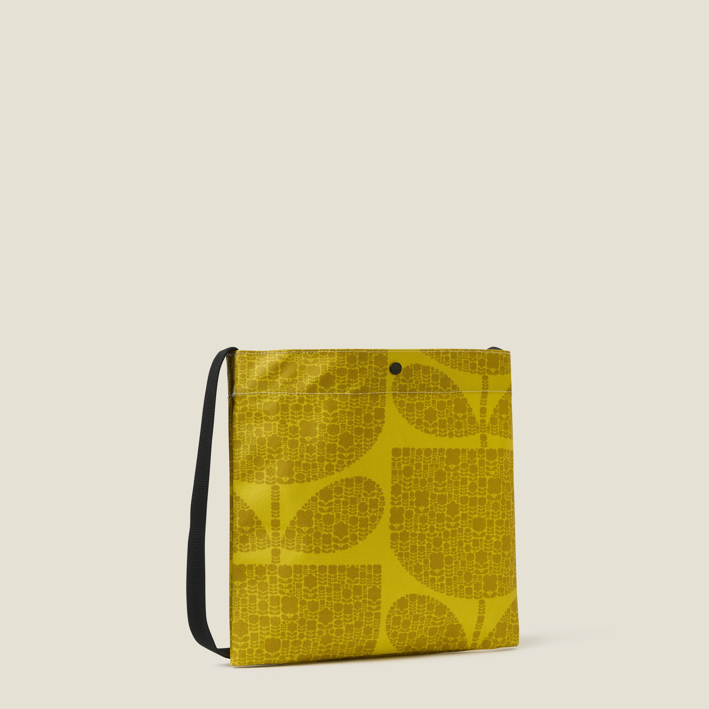 On A Roll Crossbody - Block Garden Sunflower