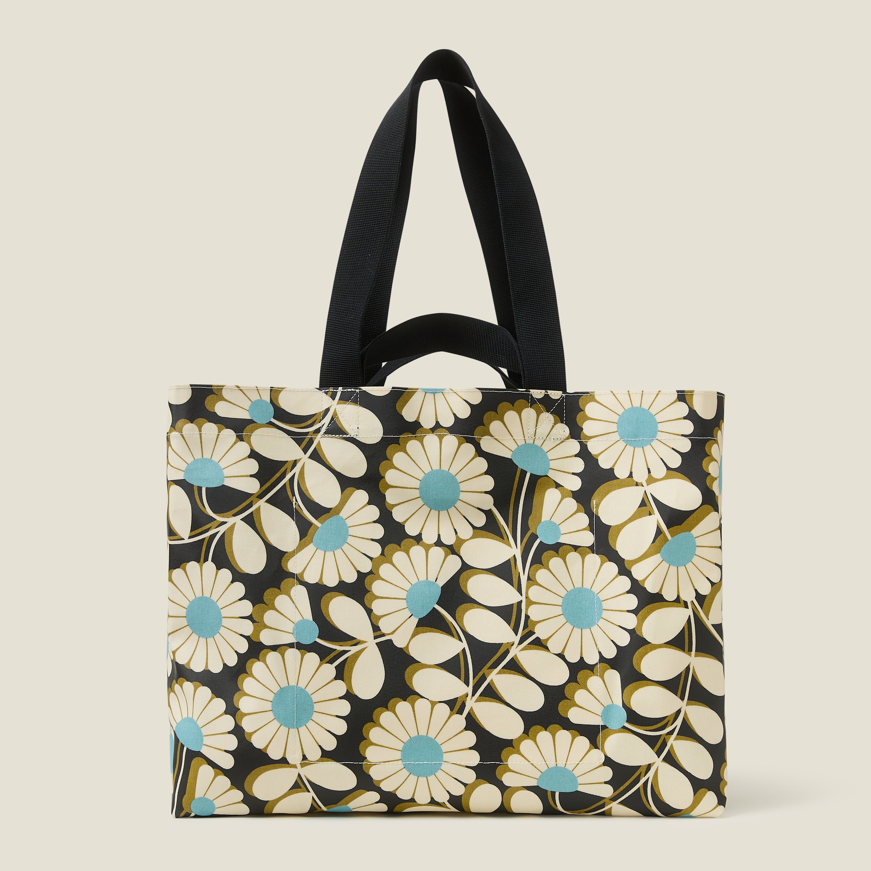 Roll Out Large Tote - Kimono Cornflower