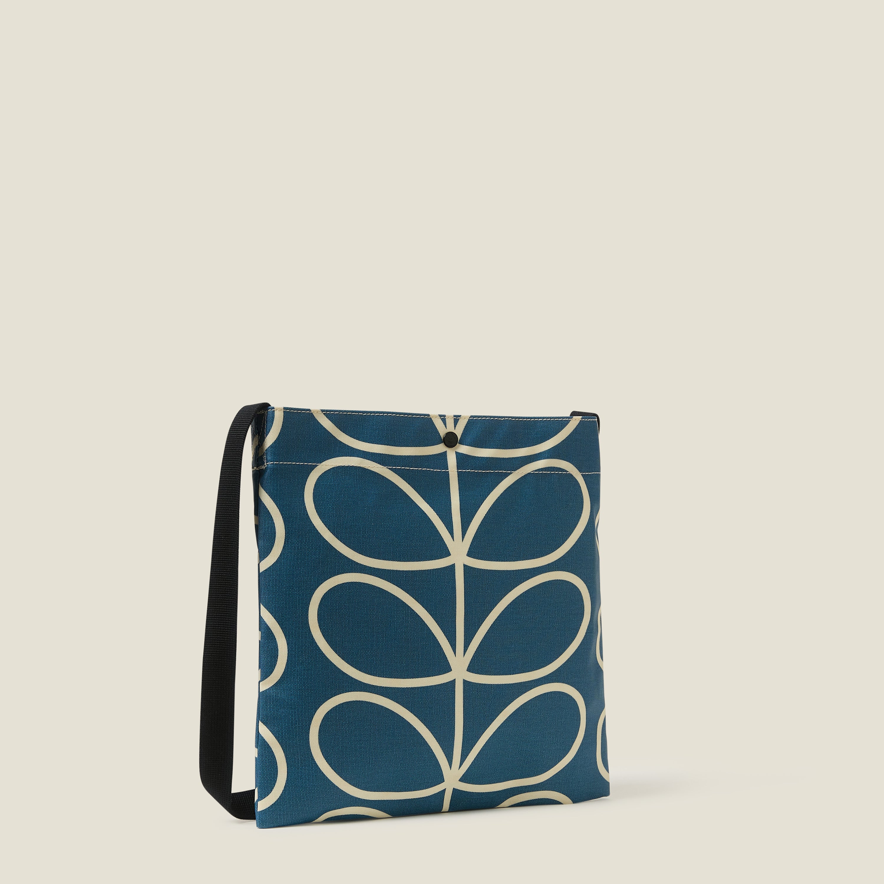 On A Roll Crossbody - Liner Stem  Marine