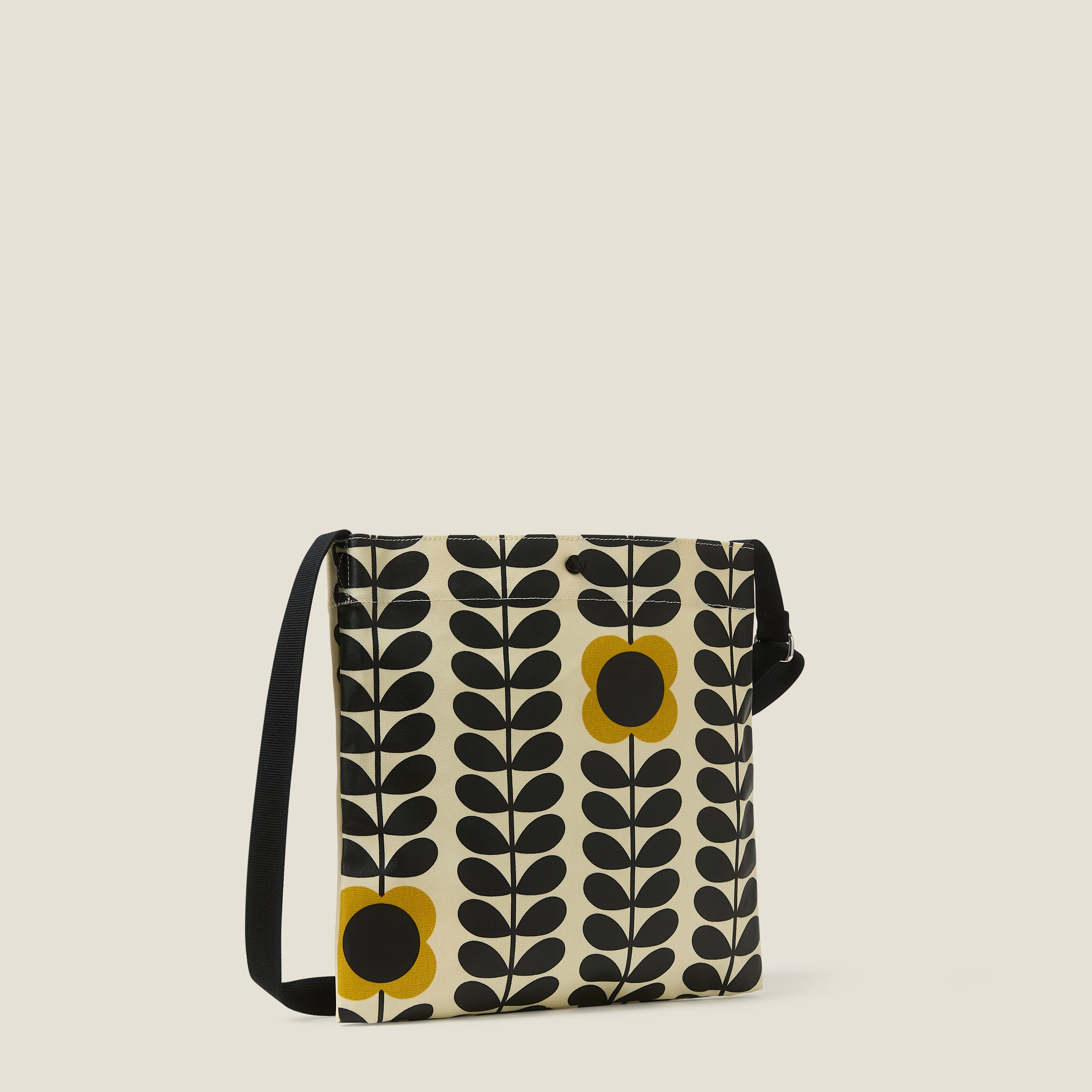 On A Roll Crossbody - Tall Flower Stem Yellow