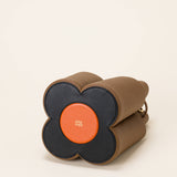 Flower Petal Crossbody - Brown