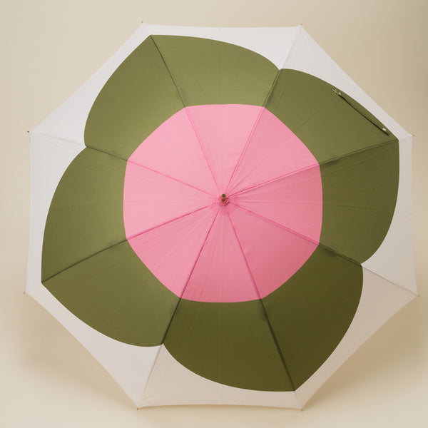 Flower Petal Umbrella - Khaki