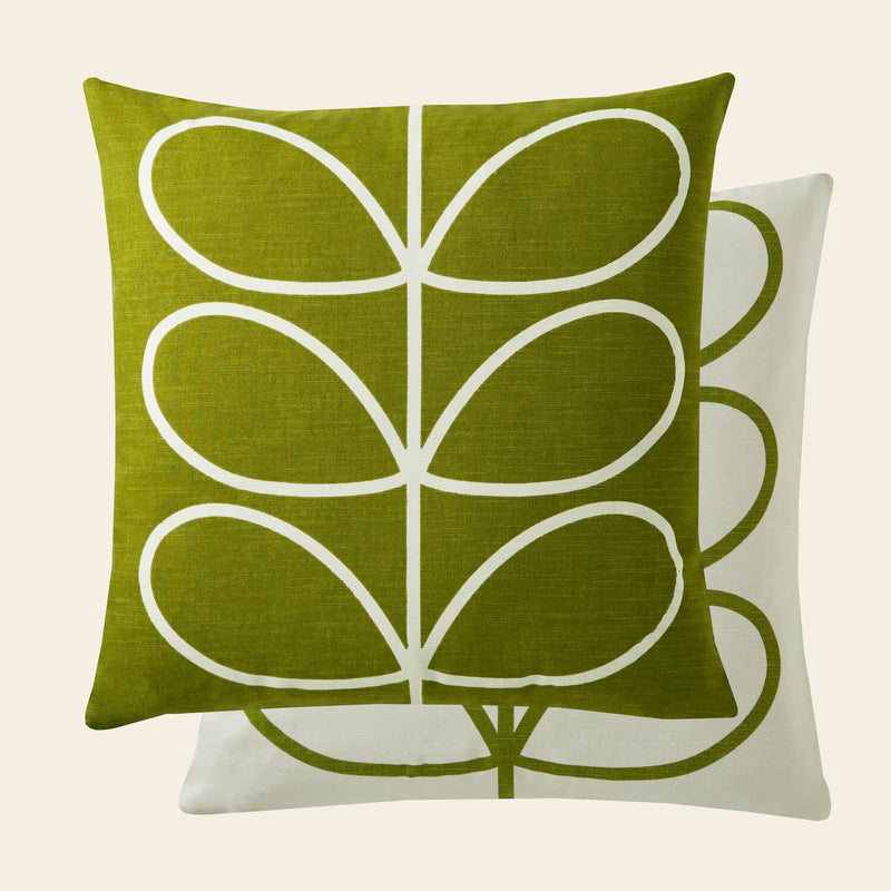 Orla Kiely Linear Stem Apple Cushion Front