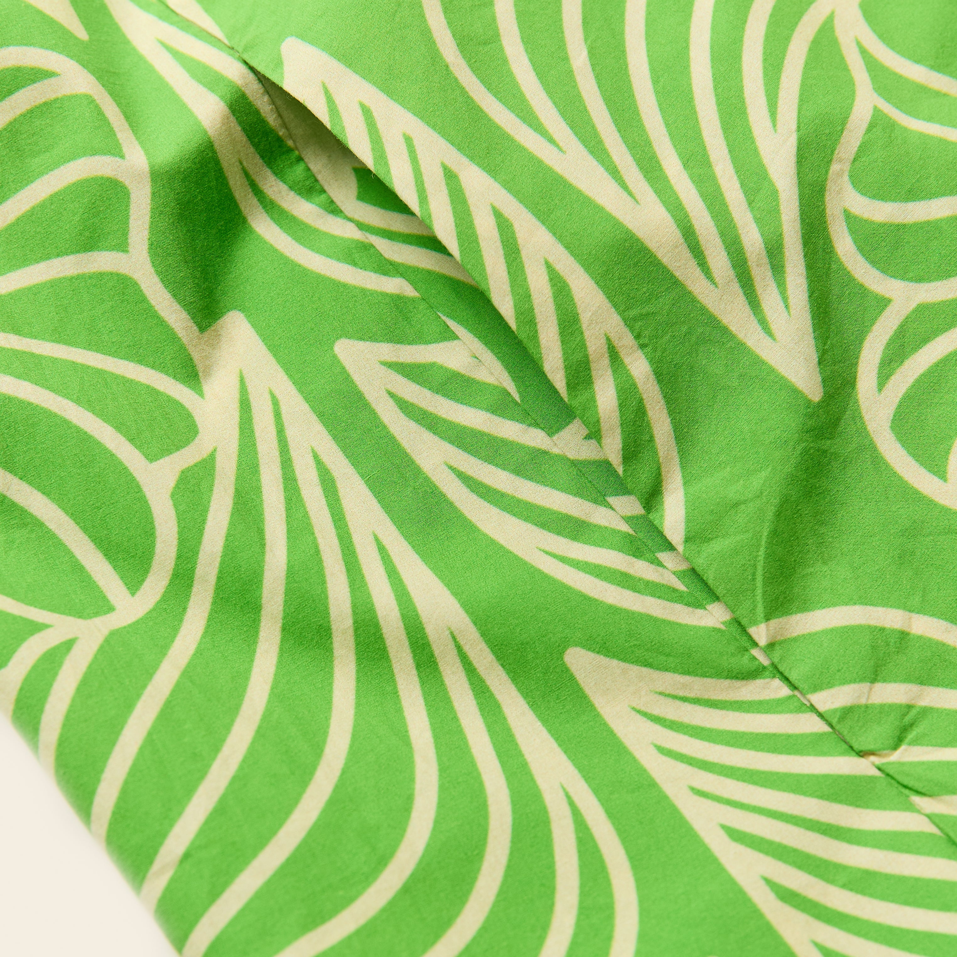 Bella Puff Sleeve Dress Moonflower Spring Green