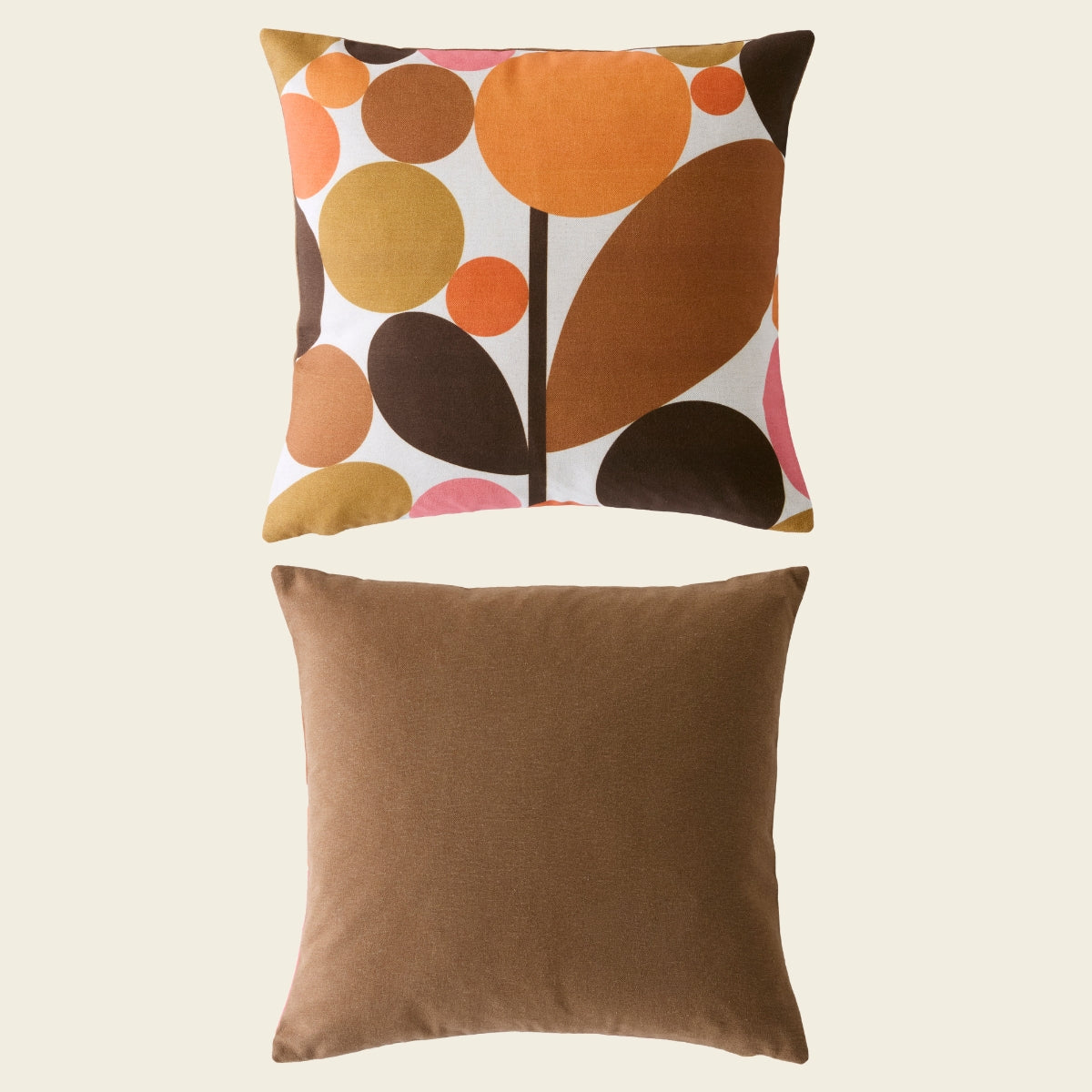 Bubble Flower Cushion - Sienna