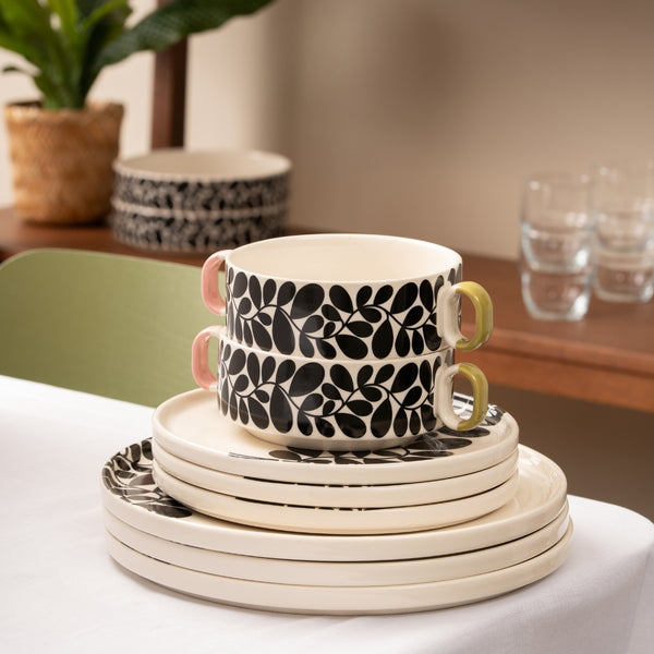Sycamore Stripe Cereal Bowl - Set of 2