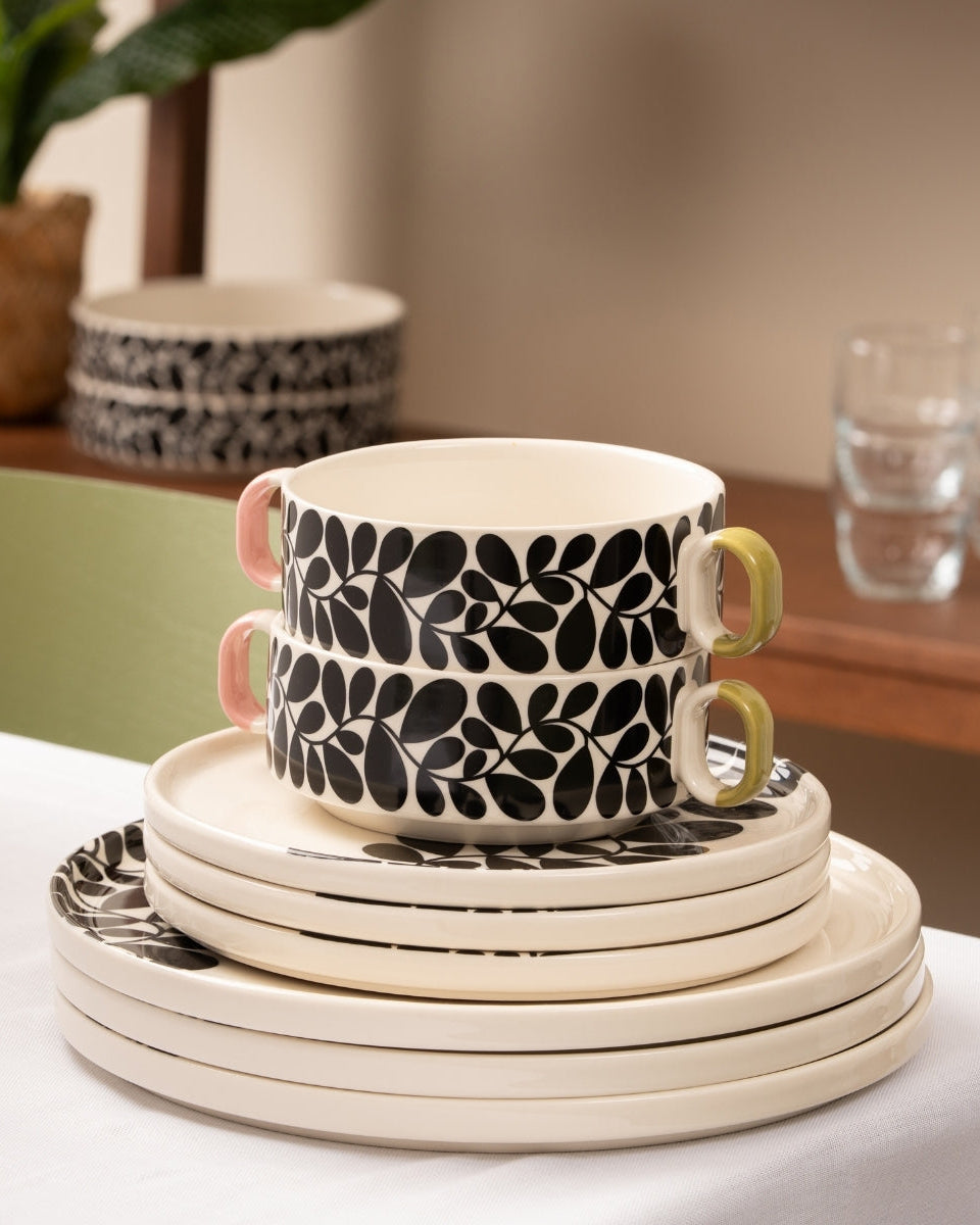 Sycamore Stripe Cereal Bowl - Set of 2