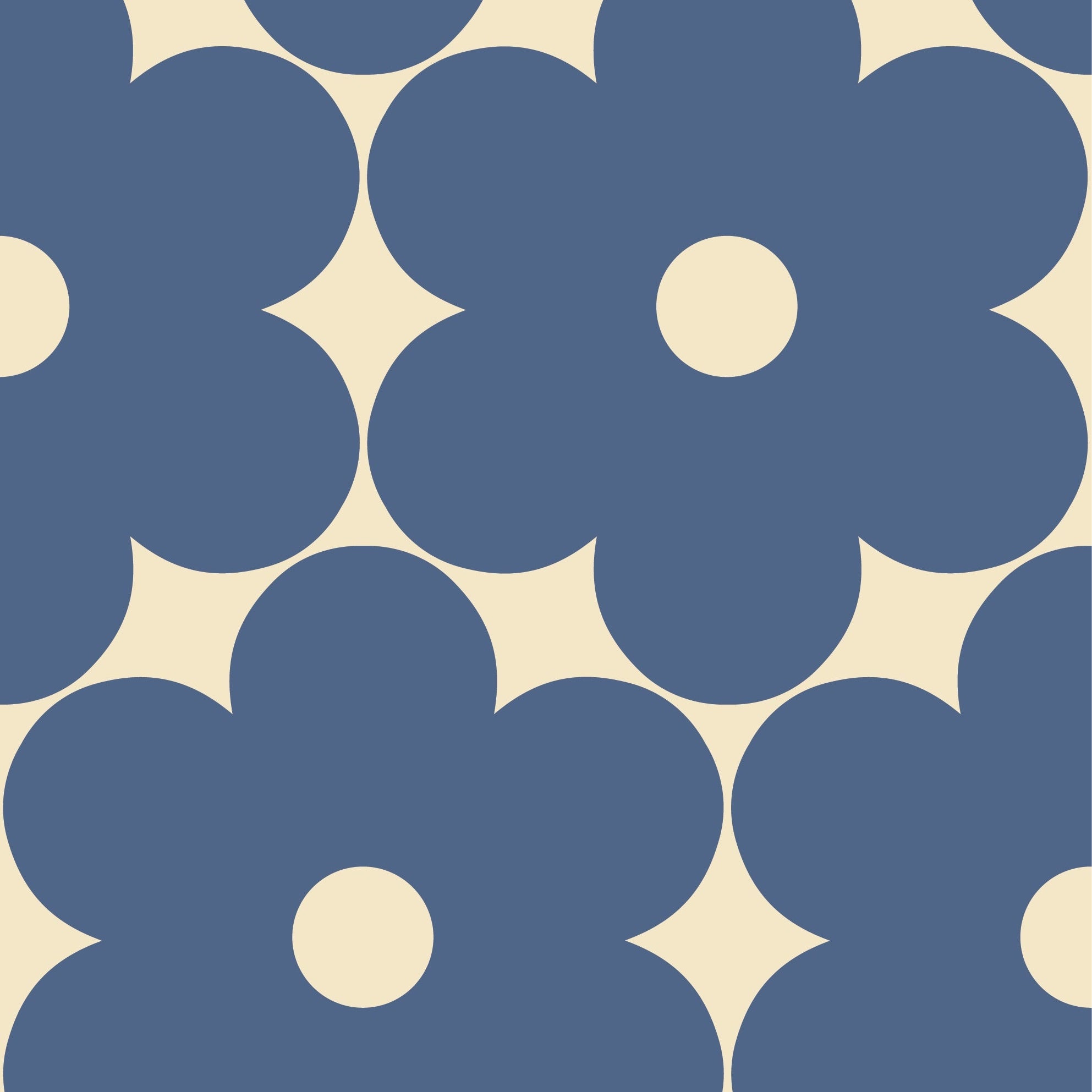 Flower Power Marine Wallpaper Sample