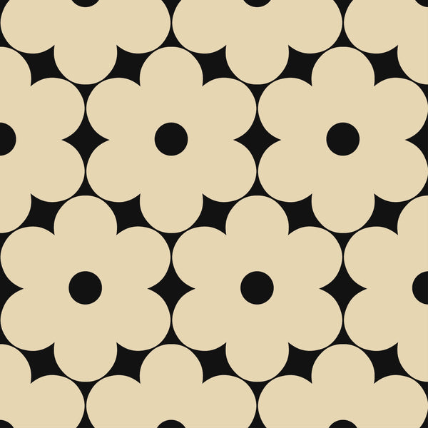 Print square of Orla Kiely Flower Power Wallpaper