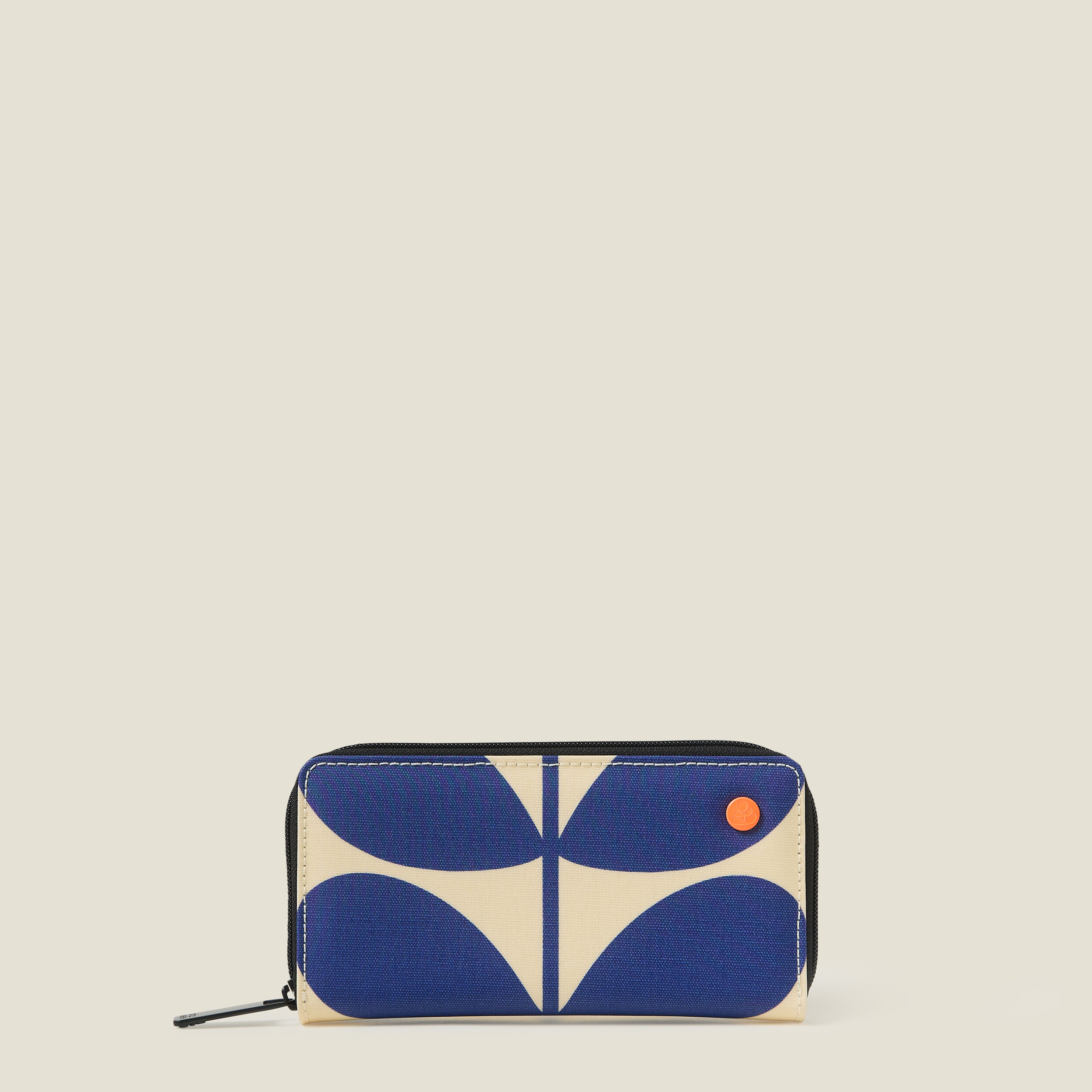 Forget Me Not Wallet - Solid Stem Indigo