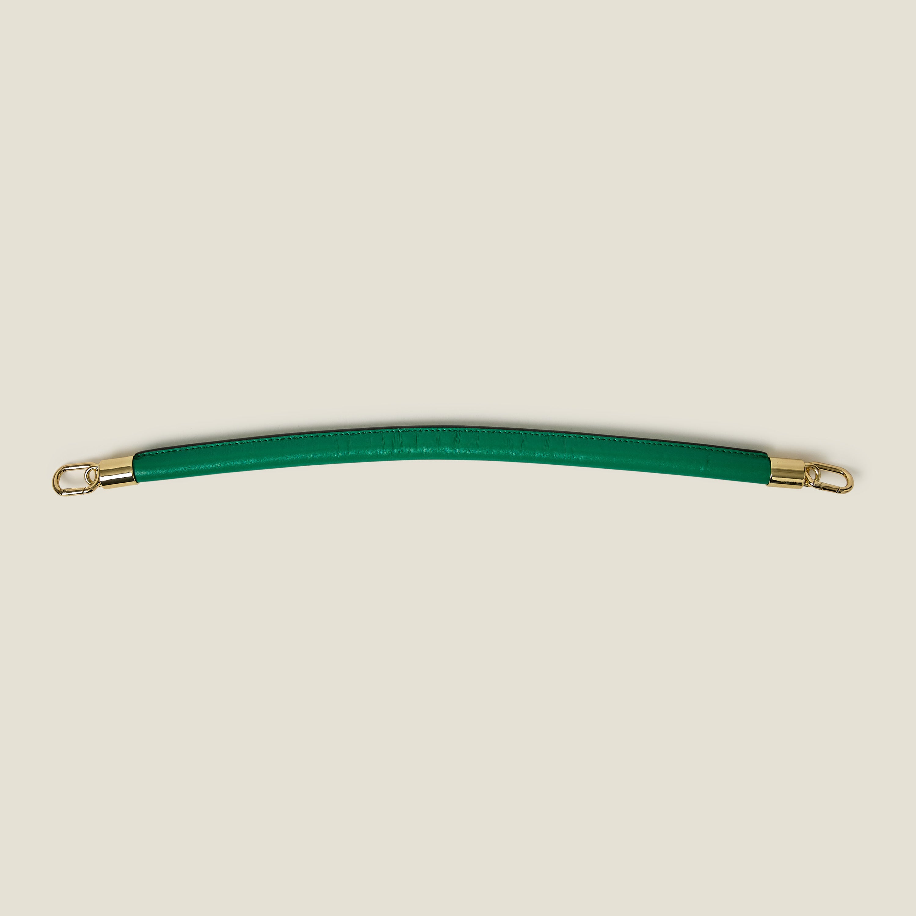 Leather Shoulder Strap - Emerald