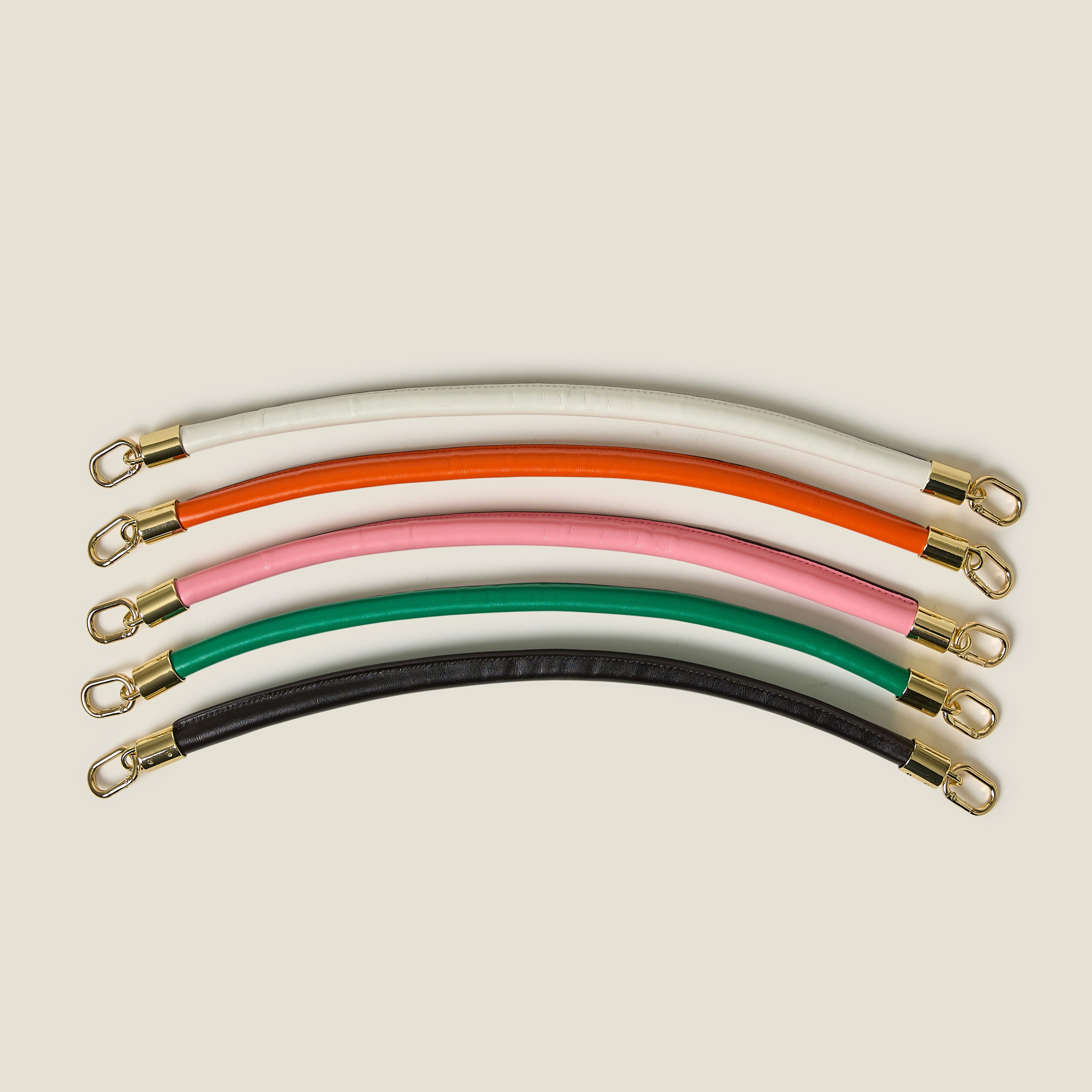 Leather Shoulder Strap - Chocolate