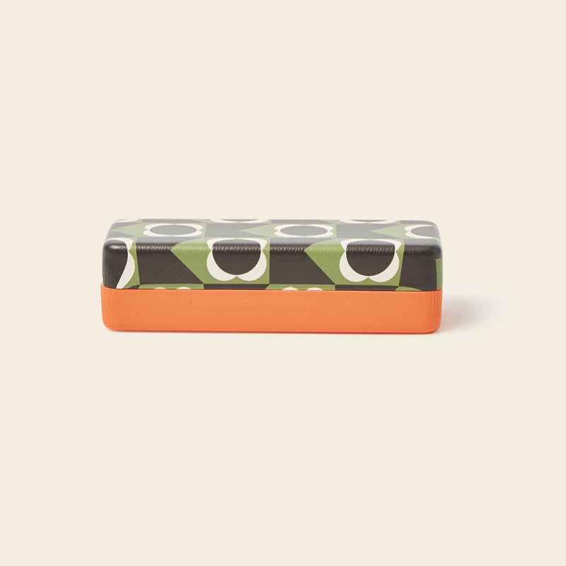 Marisa Sunglasses in Orange Marble by Orla Kiely