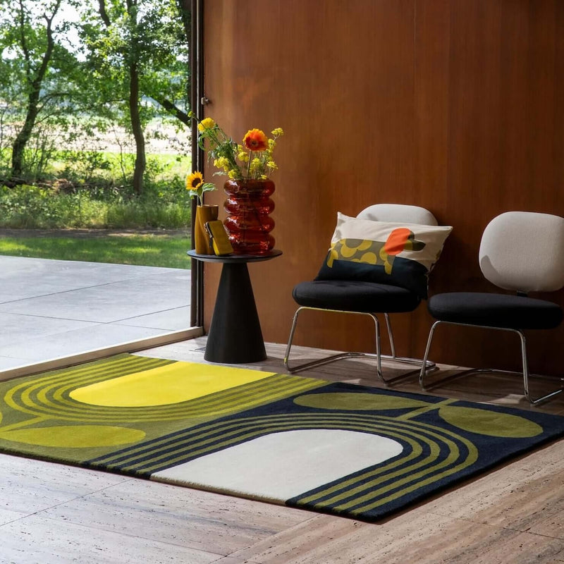 Orla Kiely Striped Tulip Seagrass Rug