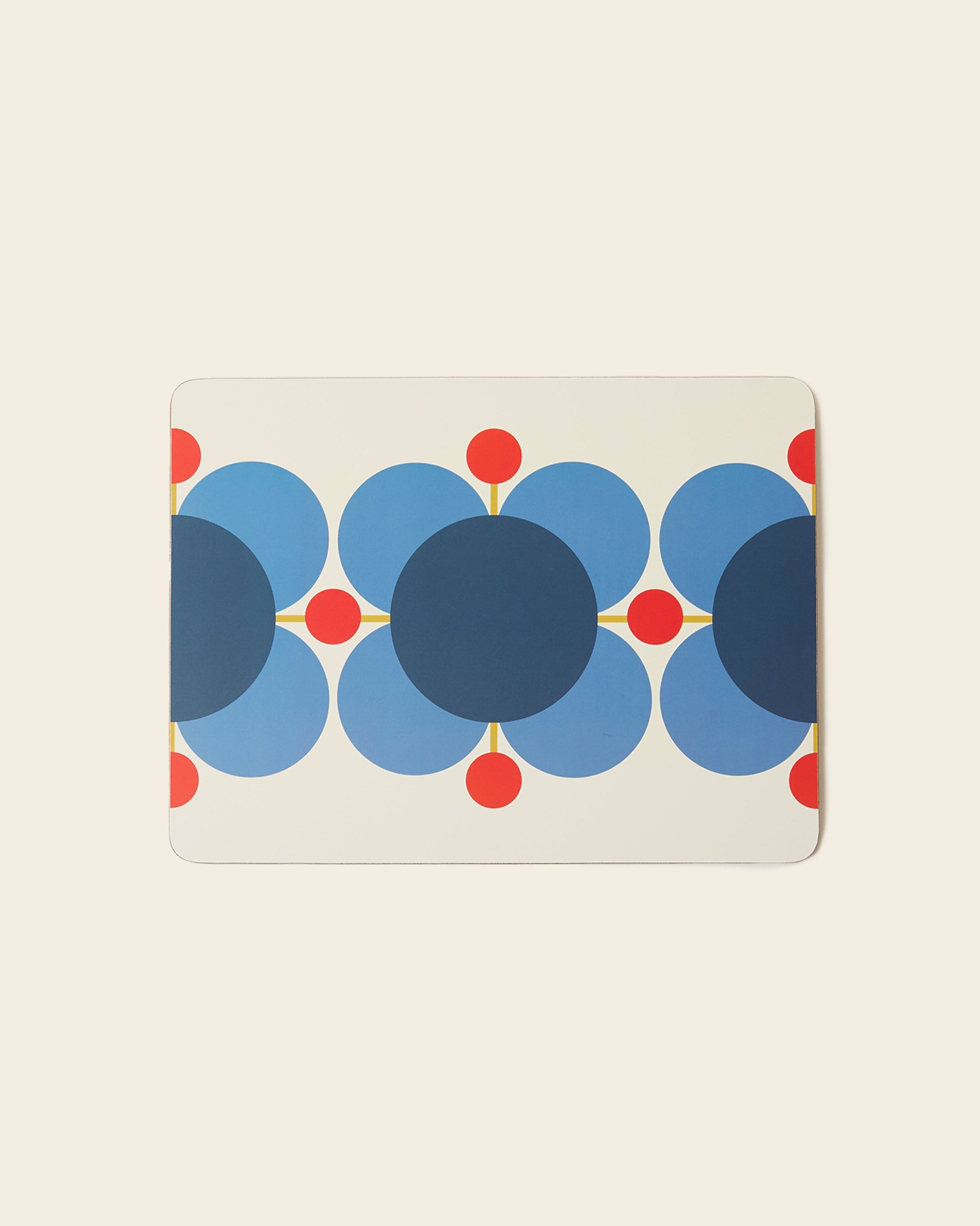Atomic Flower Set of 6 Placemats