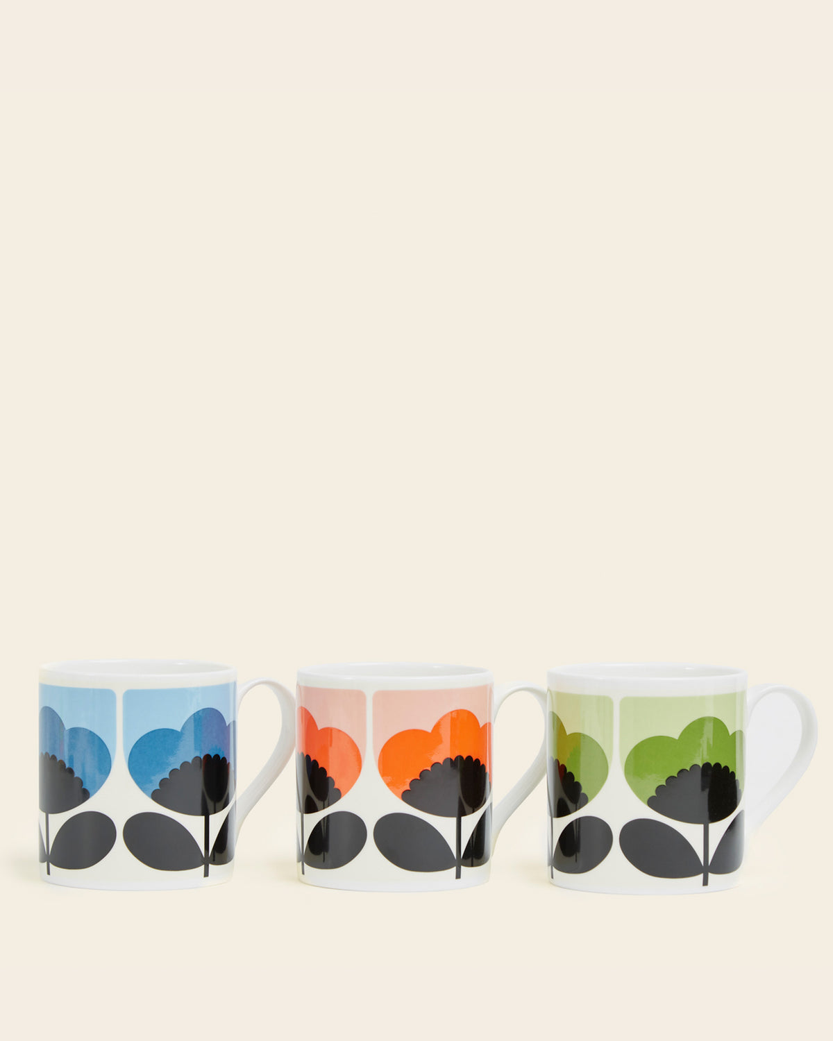 Large Mug Set of 3 - Spring Bloom