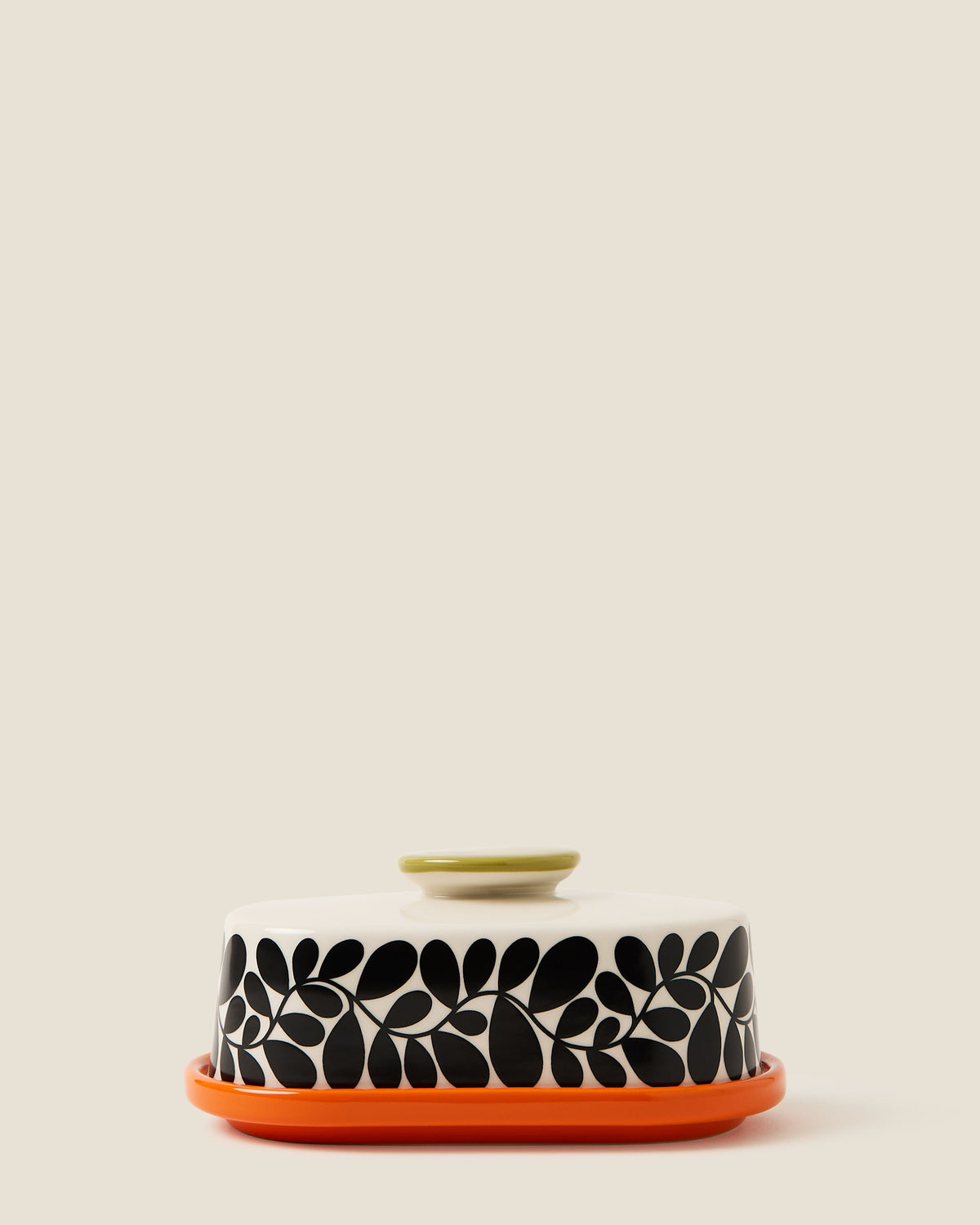 Sycamore Stripe Butter Dish