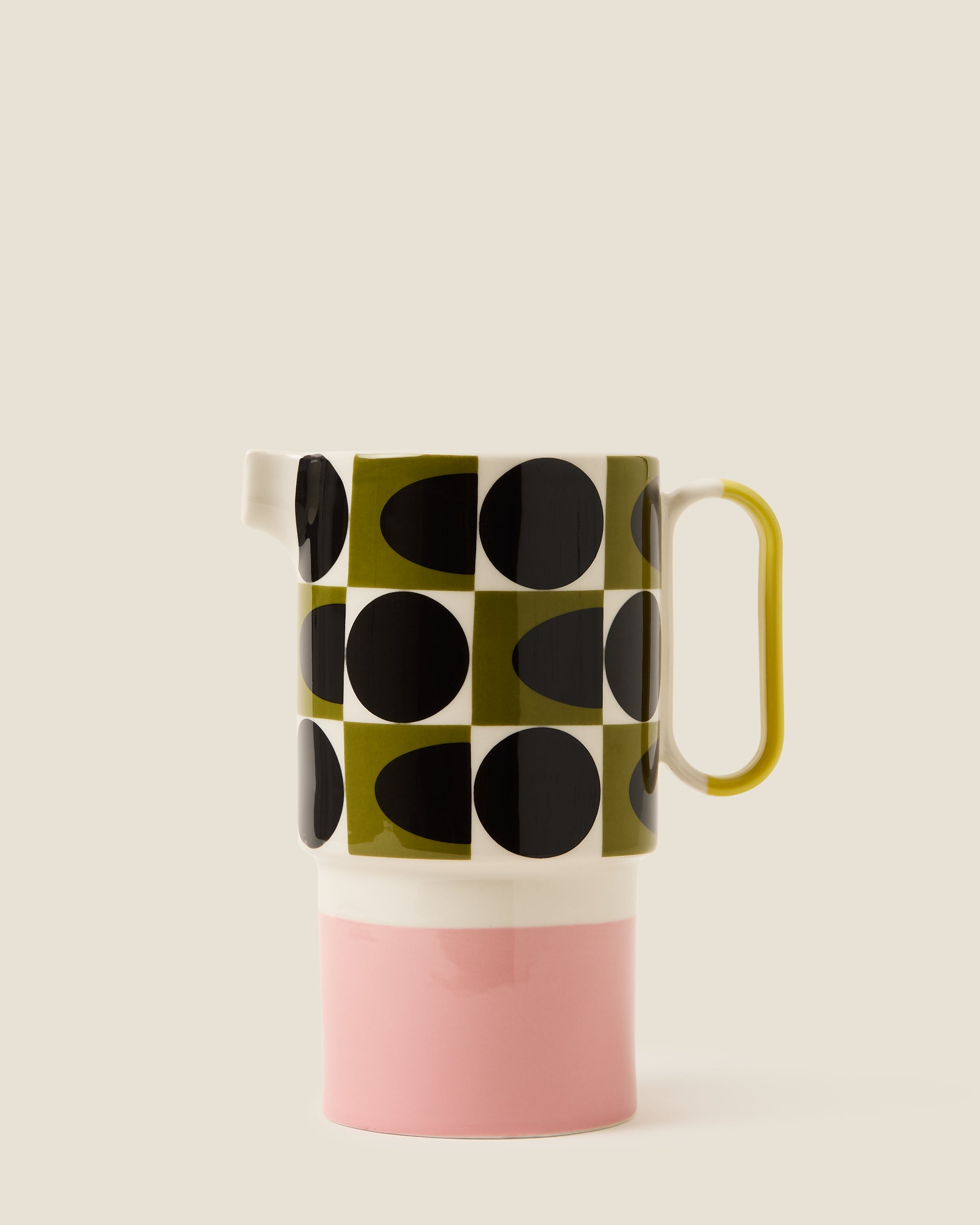 Spot Square Oval Pitcher Jug
